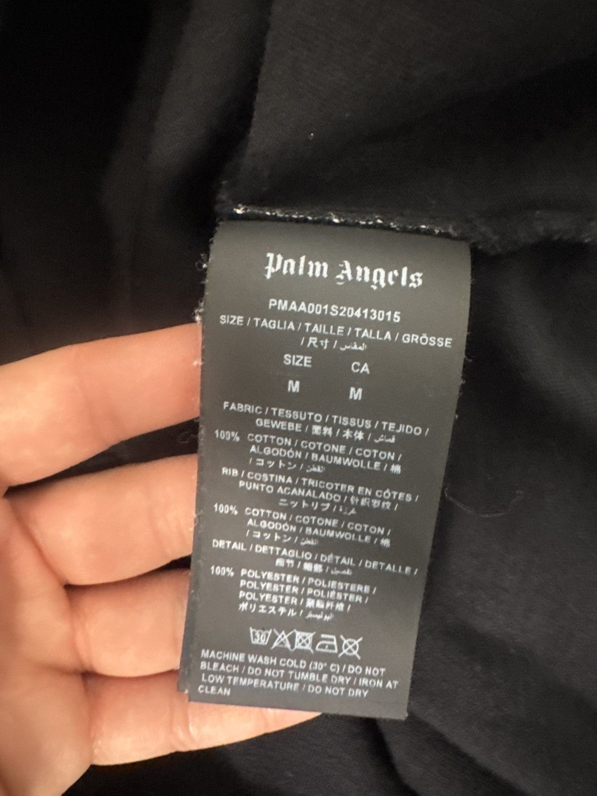 Palm Angels Palm Angels Back Sacred Heart Tee Size US M / EU 48-50 / 2 - 12 Thumbnail