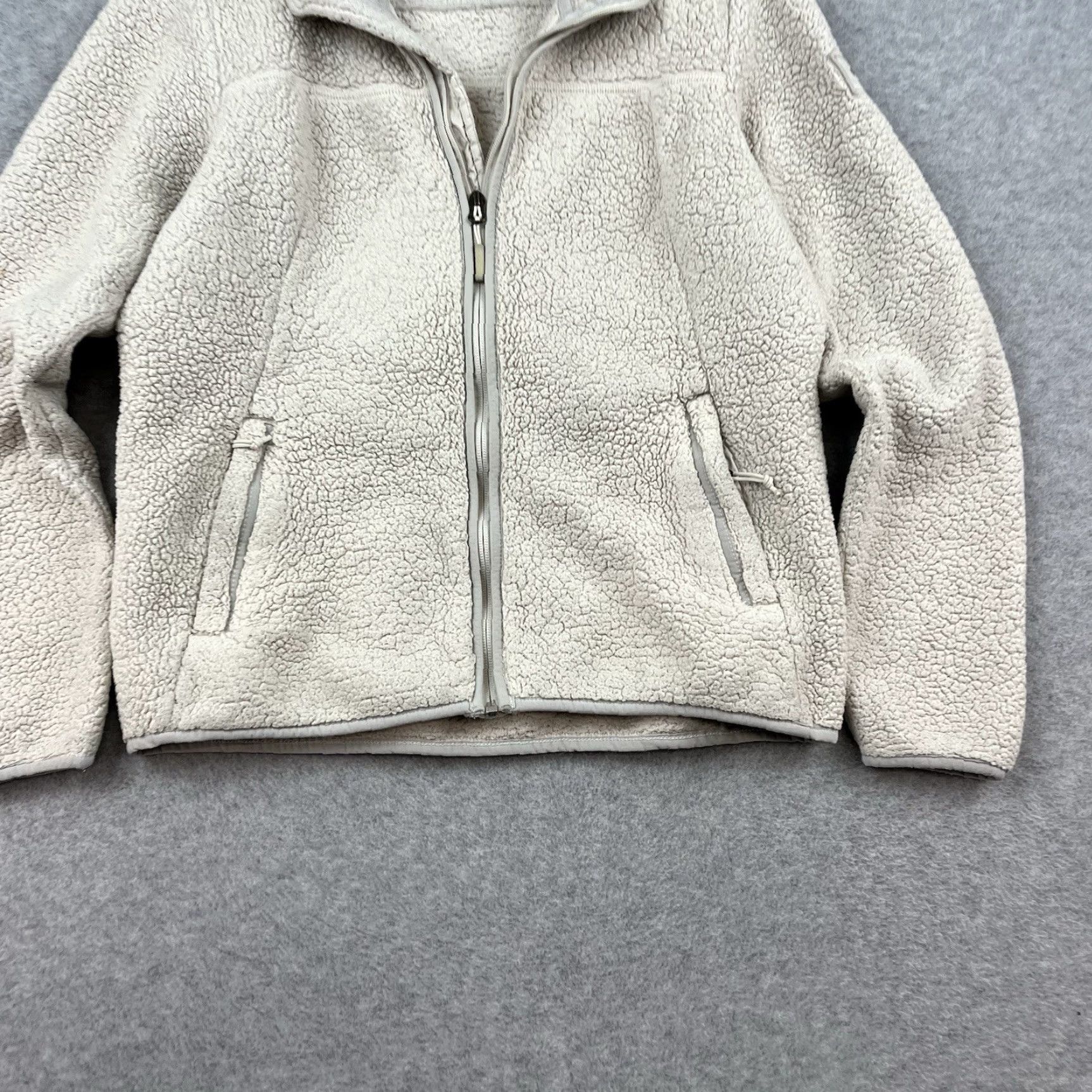 The North Face The North Face Women's Jacket M Beige Oatmeal Fleece Campshire Full Zip Regular Fit Size M / US 6-8 / IT 42-44 - 2 Thumbnail