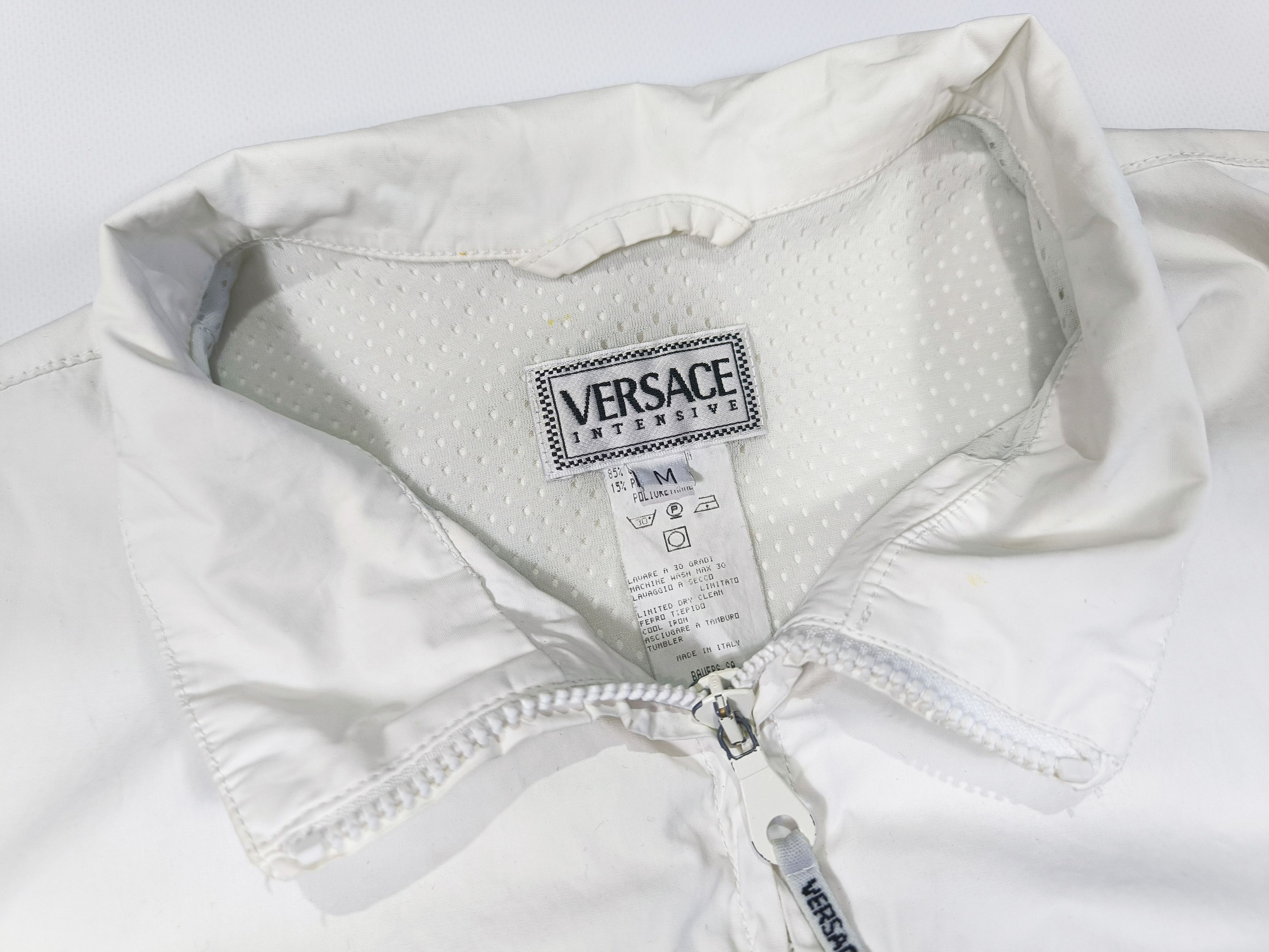 Versace Vintage Versace Intensive White Jacket Size M Size US M / EU 48-50 / 2 - 3 Thumbnail