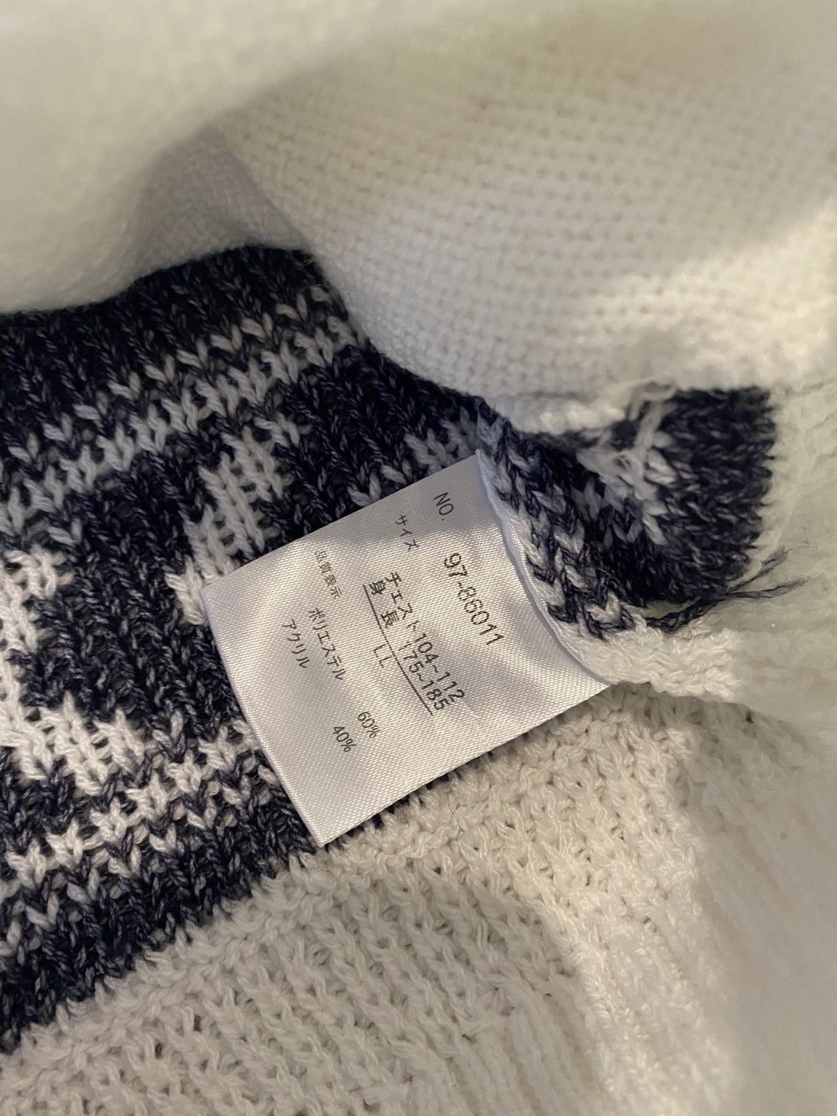 Japanese Brand × Wacko Maria JAPANESE BRAND 90’s CHIMYO FLEECE KNIT CARDIGAN Size US L / EU 52-54 / 3 - 6 Thumbnail