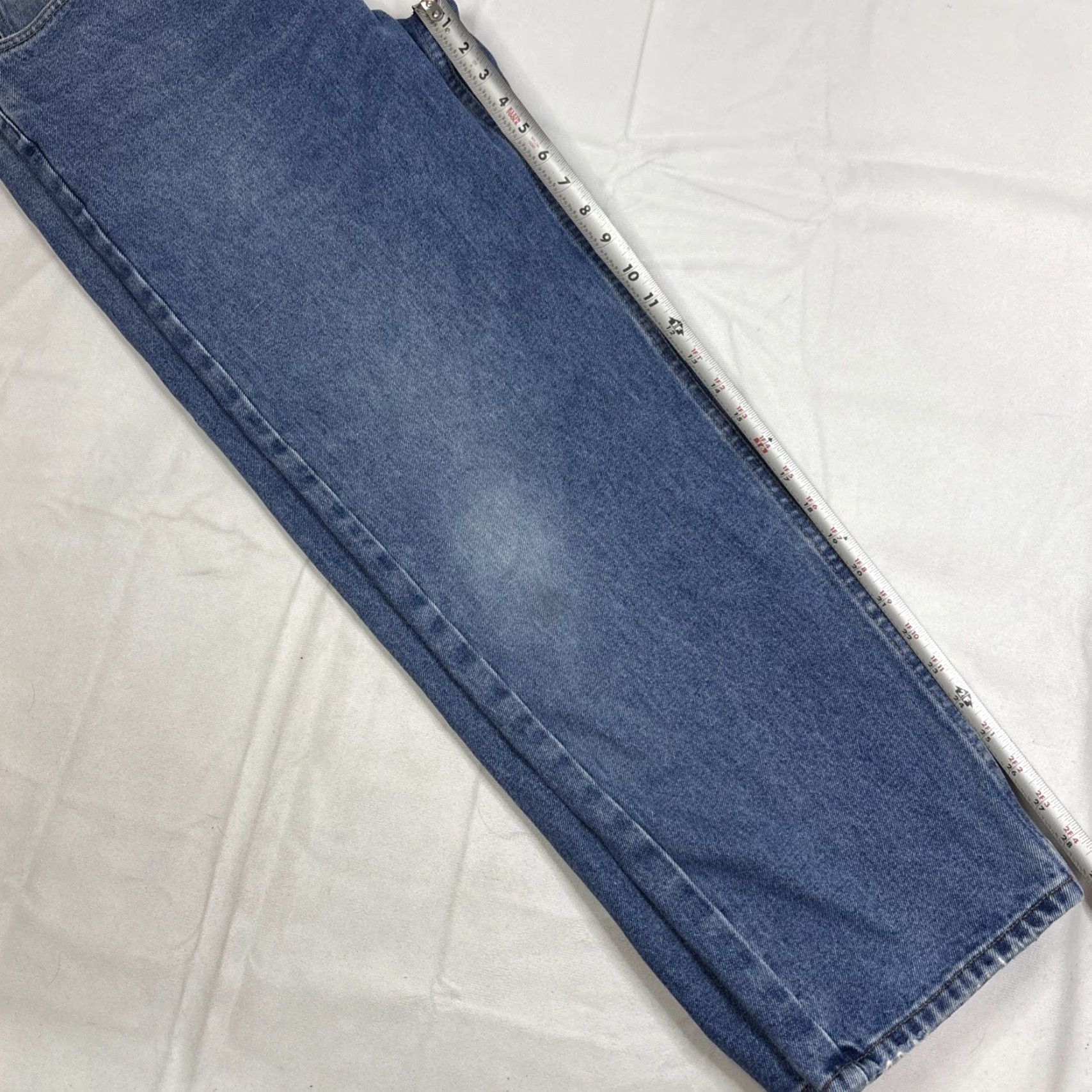 Calvin Klein Calvin Klein Jeans Blue Denim Easy Fit Straight Boot 36W Mens Jeans 36 Blue Denim Straight Boot 29in Inseam Size US 36 / EU 52 - 7 Thumbnail