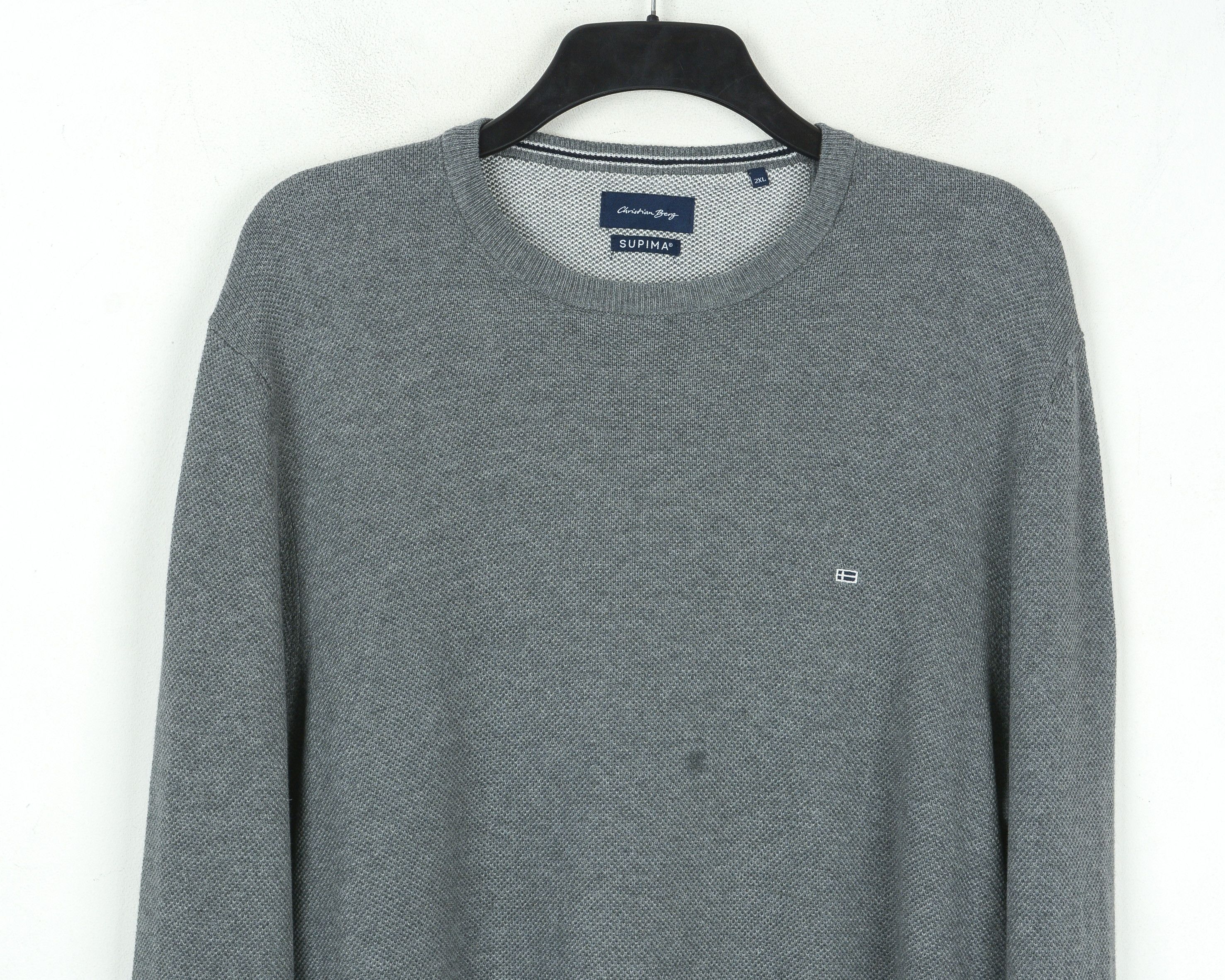 Designer × Other CHRISTIAN BERG 2XL Sweater Knit Crew Neck Pullover Jumper Size US XXL / EU 58 / 5 - 2 Thumbnail