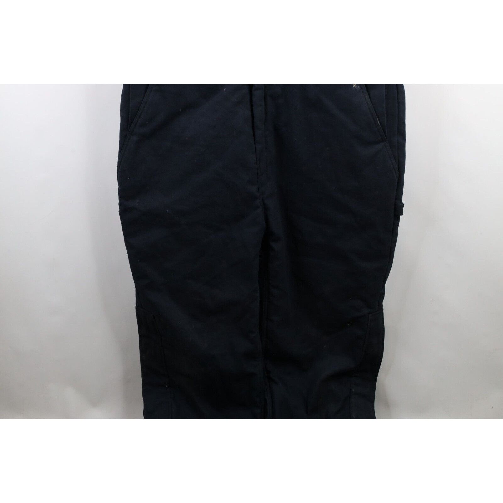 Vintage Vintage Streetwear Quilted Insulated Canvas Overalls Size US 38 / EU 54 - 4 Thumbnail
