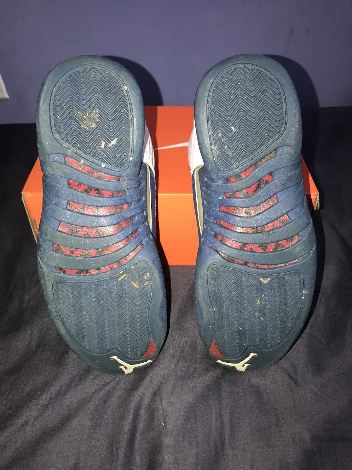 Jordan Brand × Nike Jordan retro 12 French Blue AJ Size US 10 / EU 43 - 7 Thumbnail