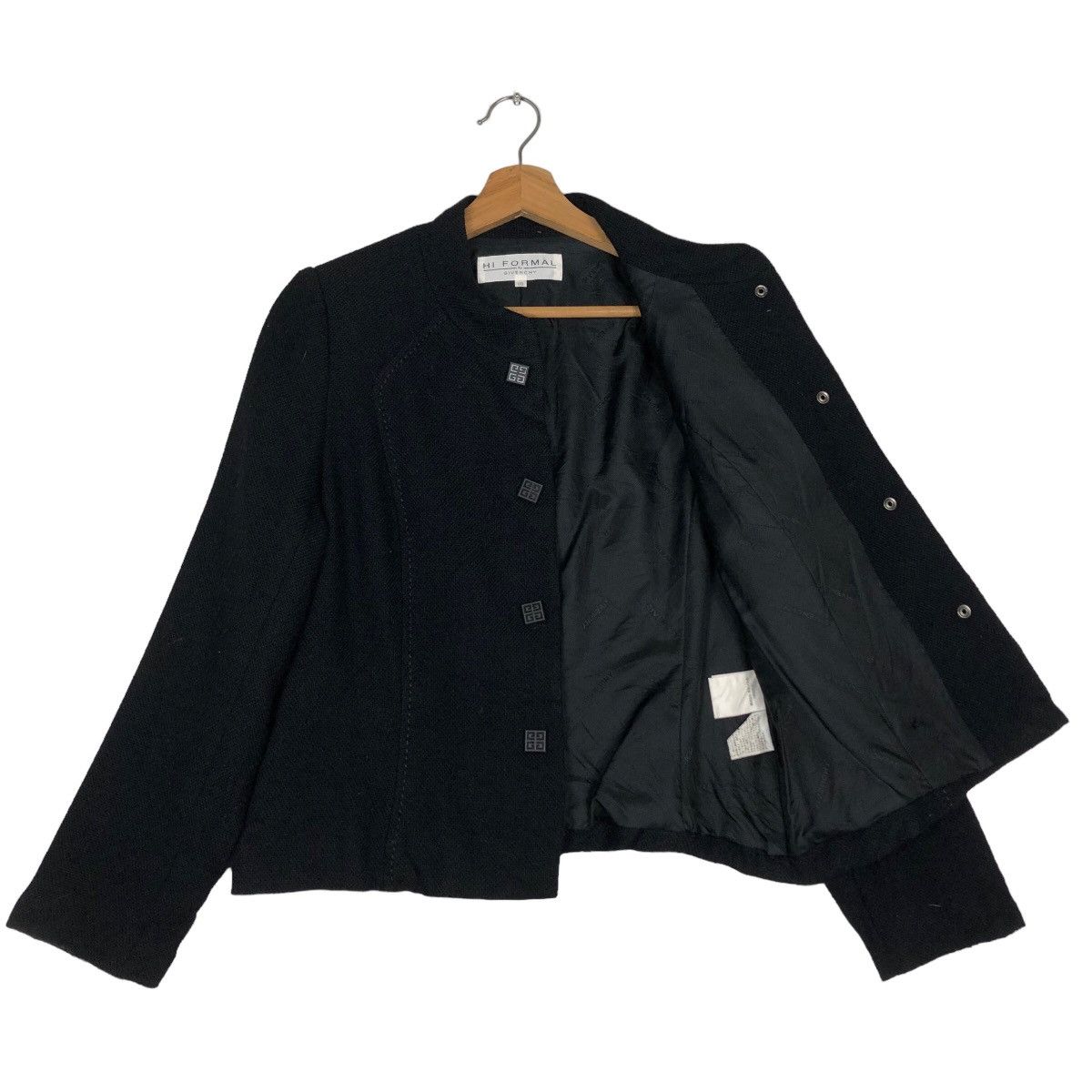 Givenchy 🔥Vtg Cropped Jacket Hi Formal Givenchy Size M / US 6-8 / IT 42-44 - 9 Thumbnail