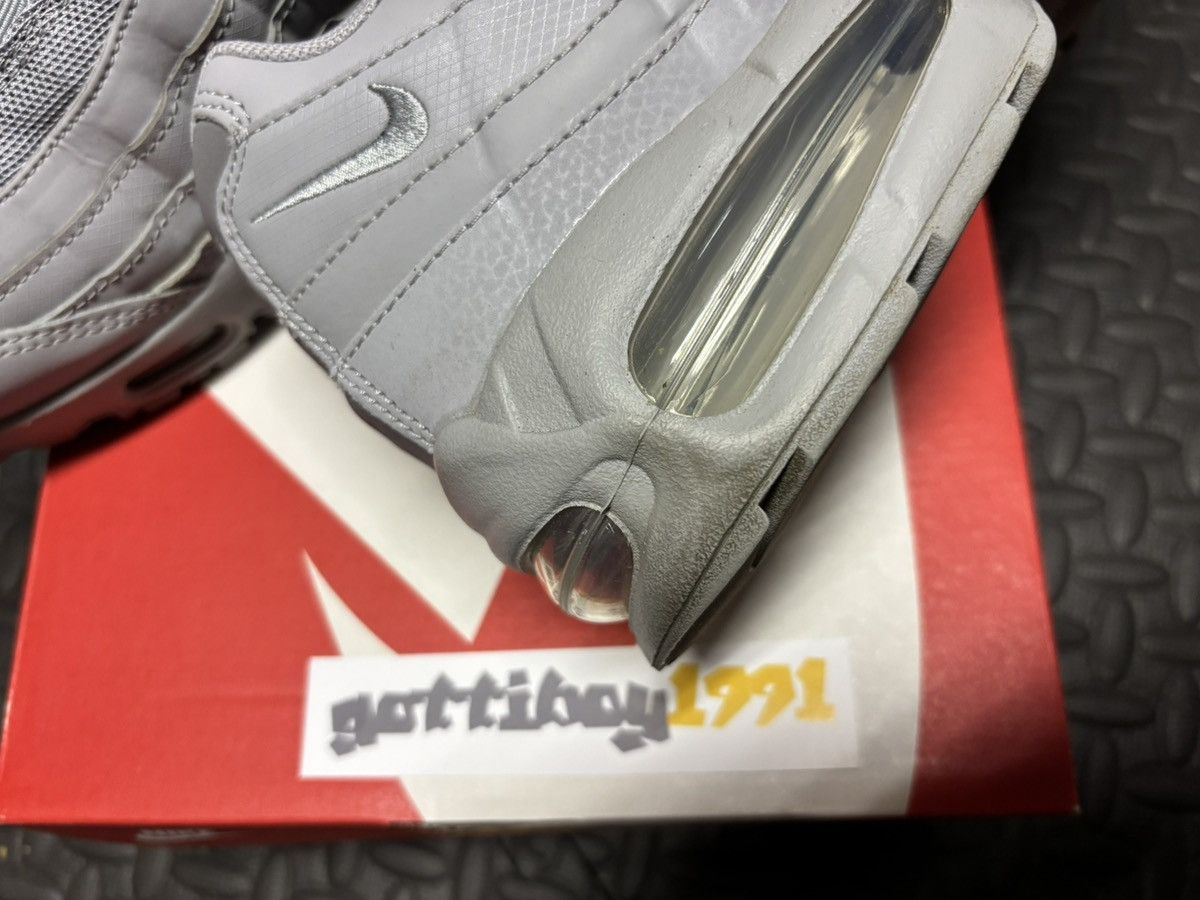 Nike Nike Air Max 95 OG ”Wolf Grey” 2025 Size 10.5 Size US 10.5 / EU 43-44 - 6 Thumbnail