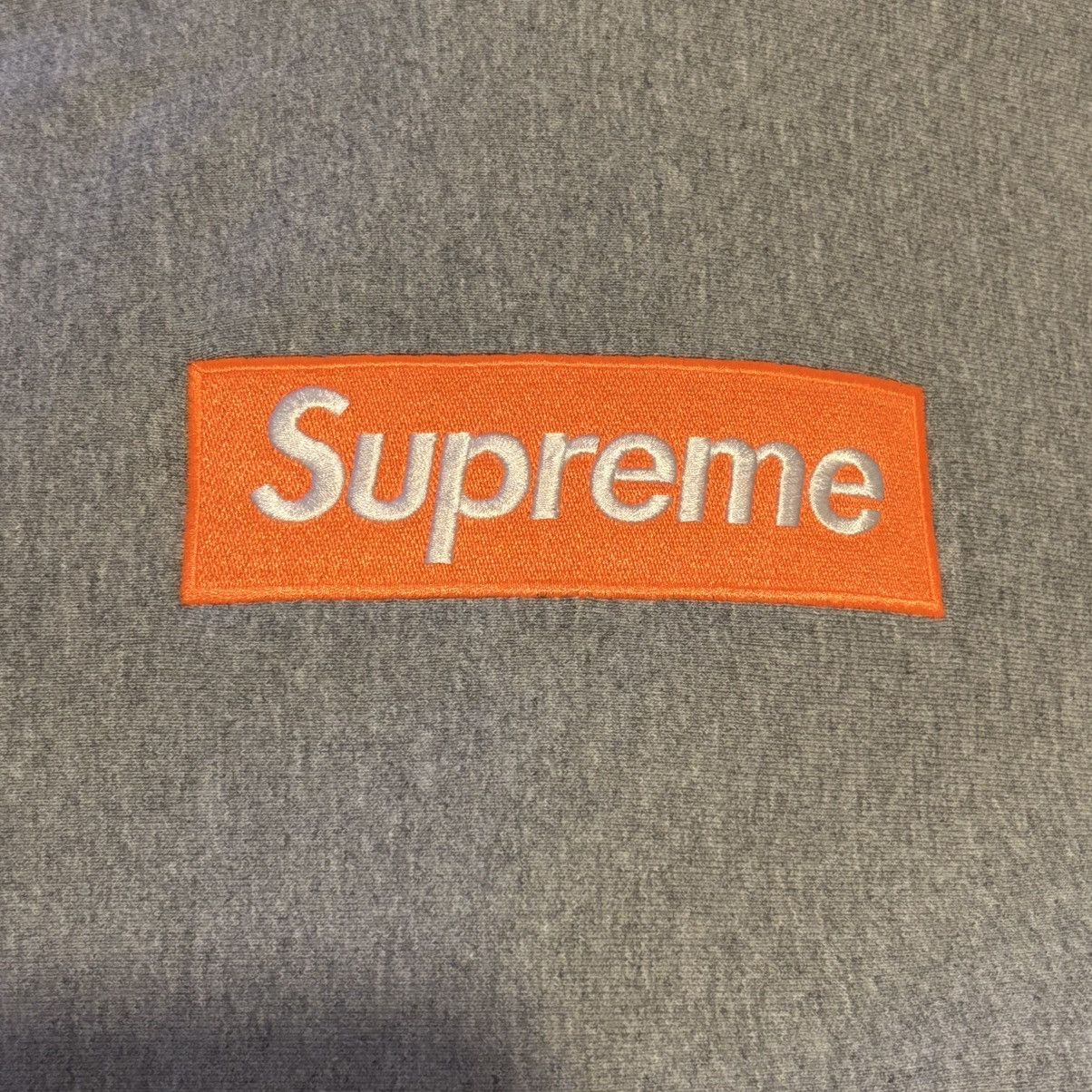 Supreme Supreme Box Logo Hooded Sweatshirt FW17 Grey Orange XL Size US XL / EU 56 / 4 - 2 Thumbnail