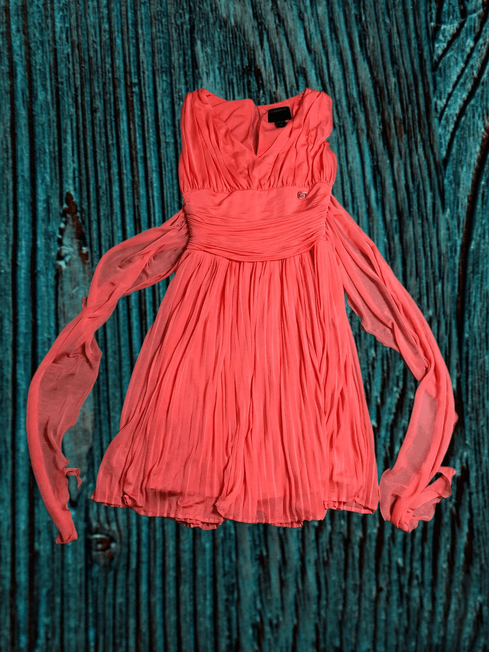 Roberto Cavalli Roberto Cavalli Class coral midi Dress Size M / US 6-8 / IT 42-44 - 1 Thumbnail