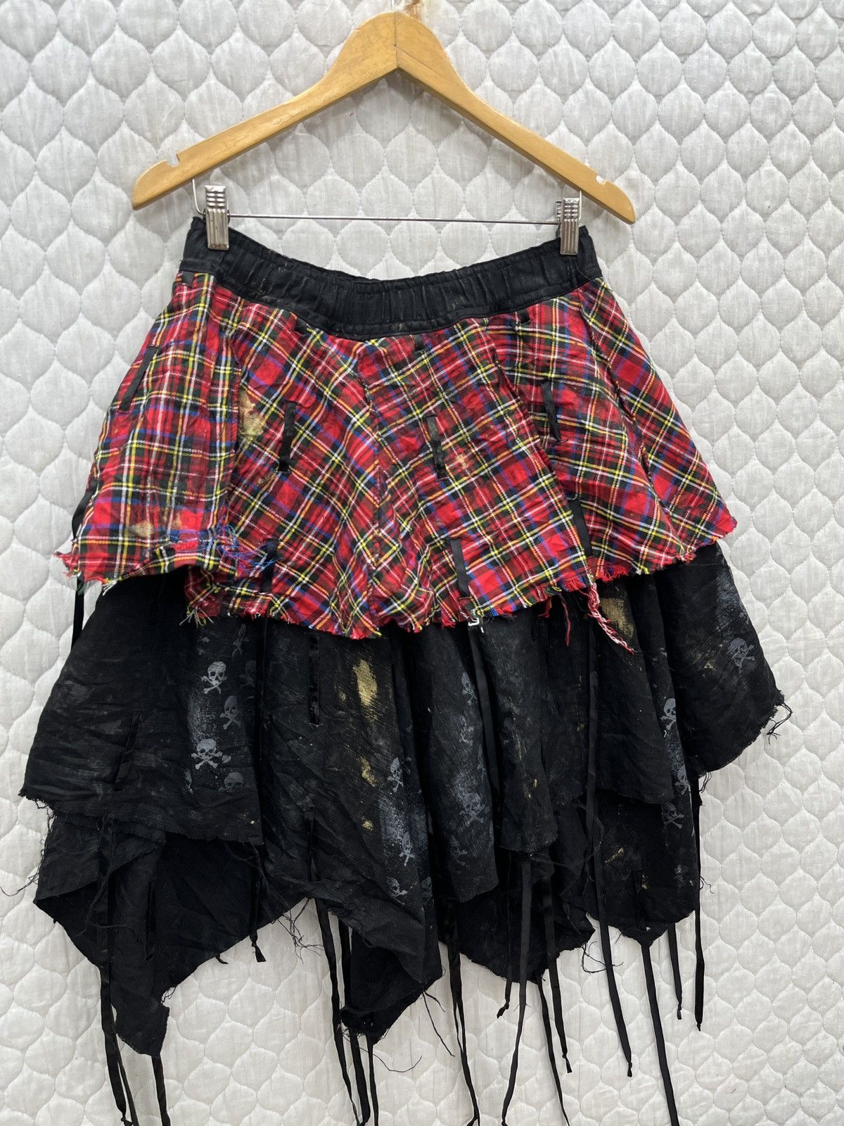 Beauty Beast × Japanese Brand × Seditionaries 🔥🔥🔥ARCHIVE HIDE ROCK TARTAN PUNK SKIRTS Size 32" / US 10 / IT 46 - 10 Thumbnail