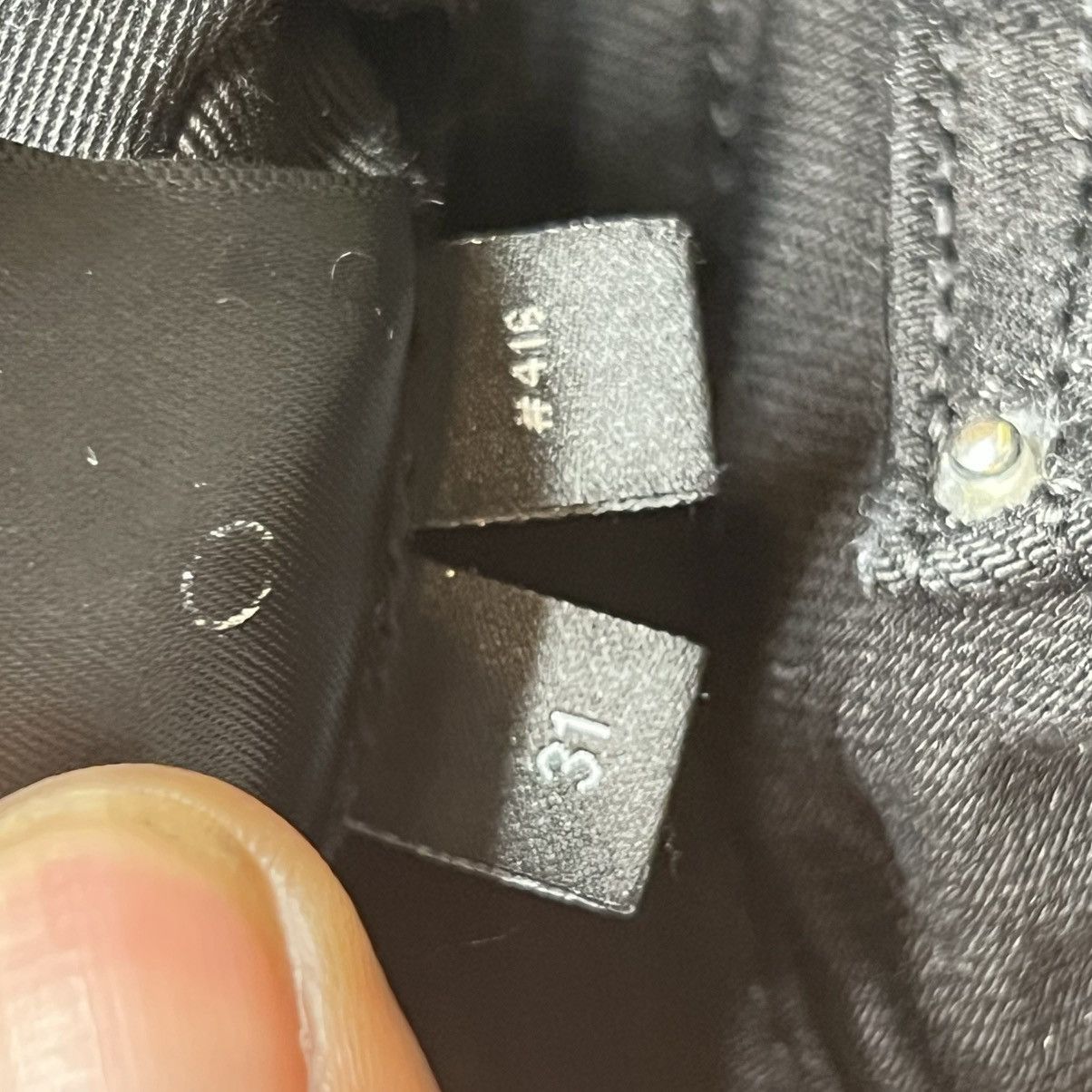 Amiri Amiri Broken Jeans Black Size US 31 - 12 Thumbnail