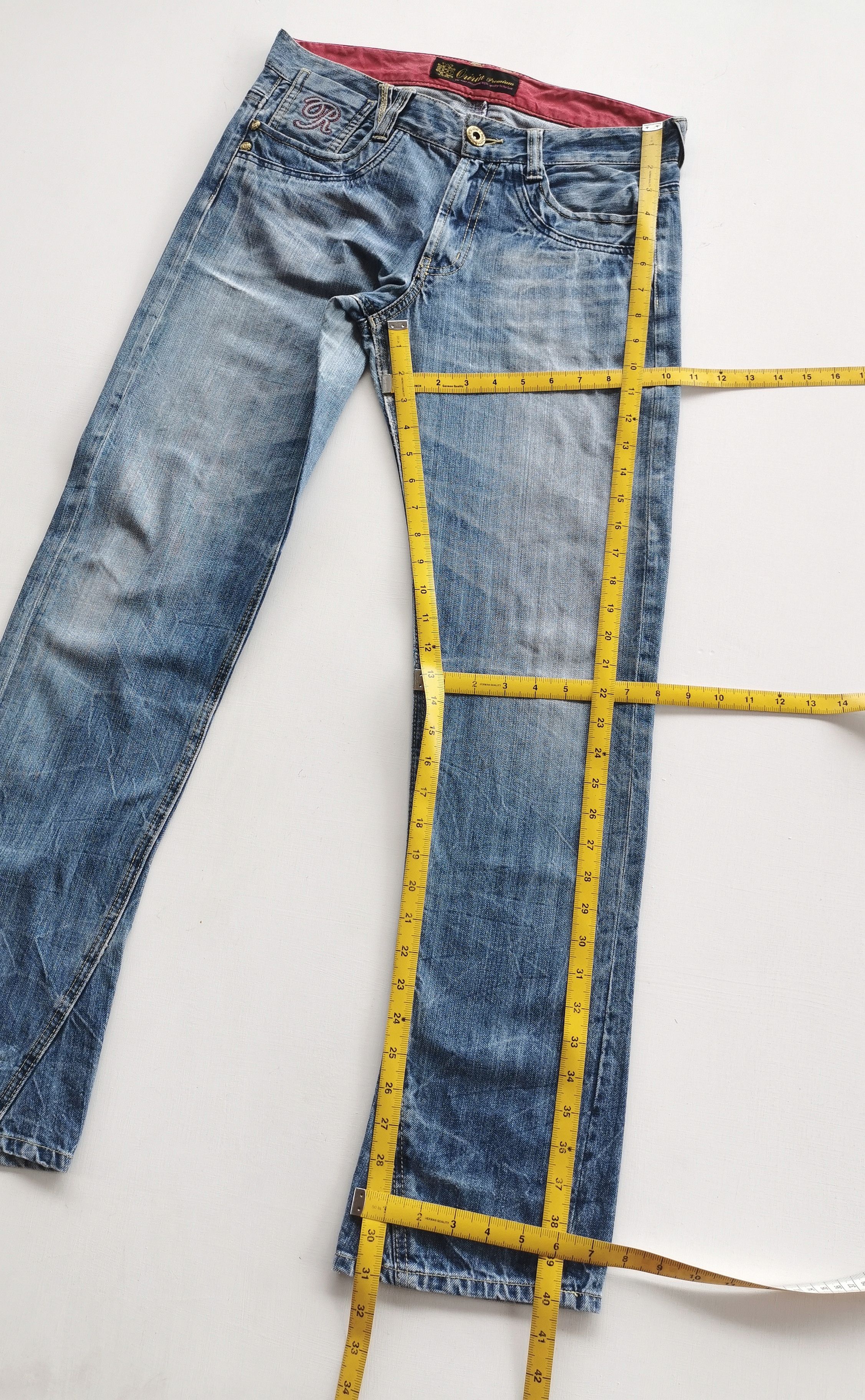Hysteric Glamour Rare Flare ORIRINS Embroidery Skull Back Pocket Jeans Size US 32 / EU 48 - 5 Thumbnail
