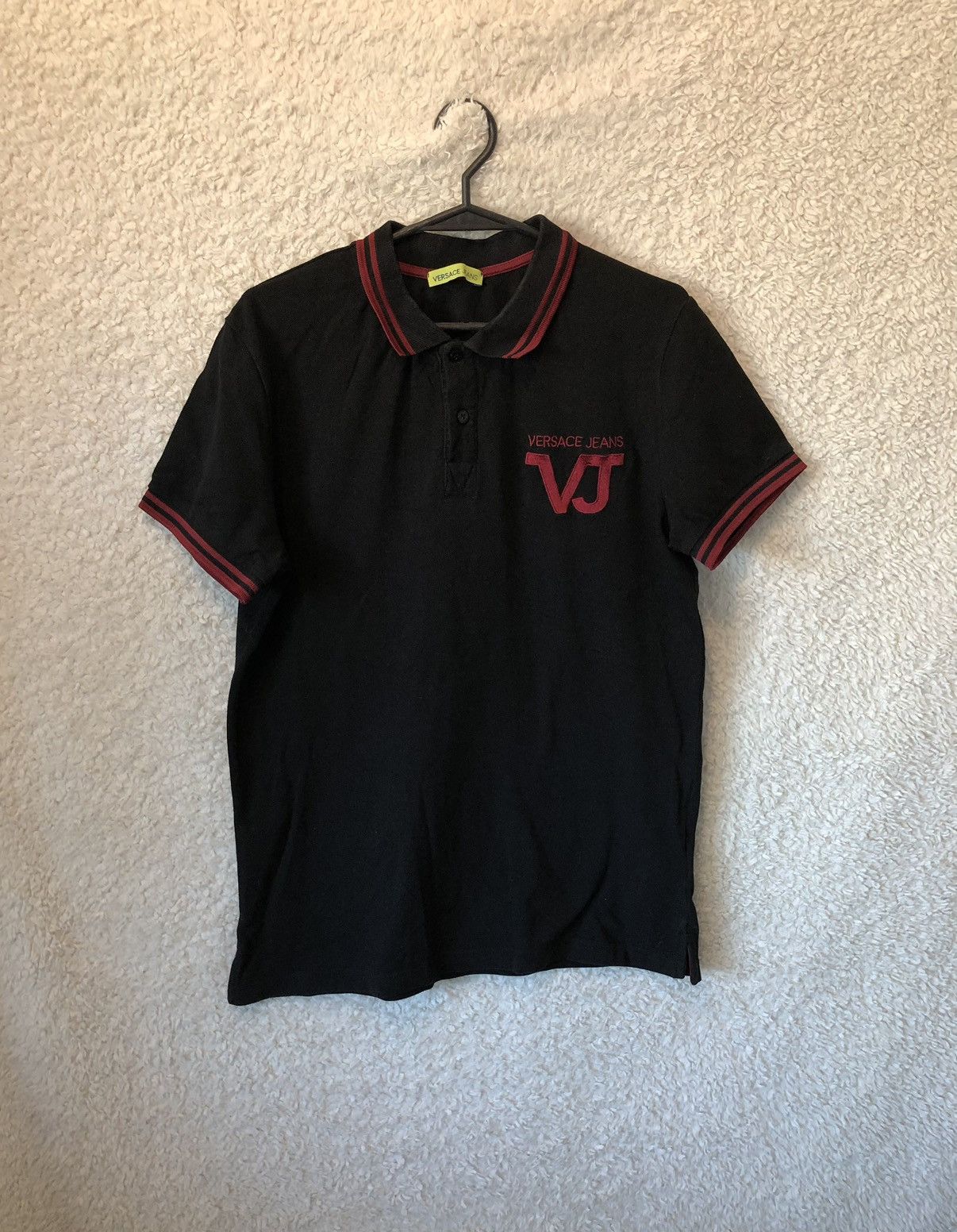 Versace Polo Shirt Versace Jeans Logo Black Size US M / EU 48-50 / 2 - 1 Thumbnail