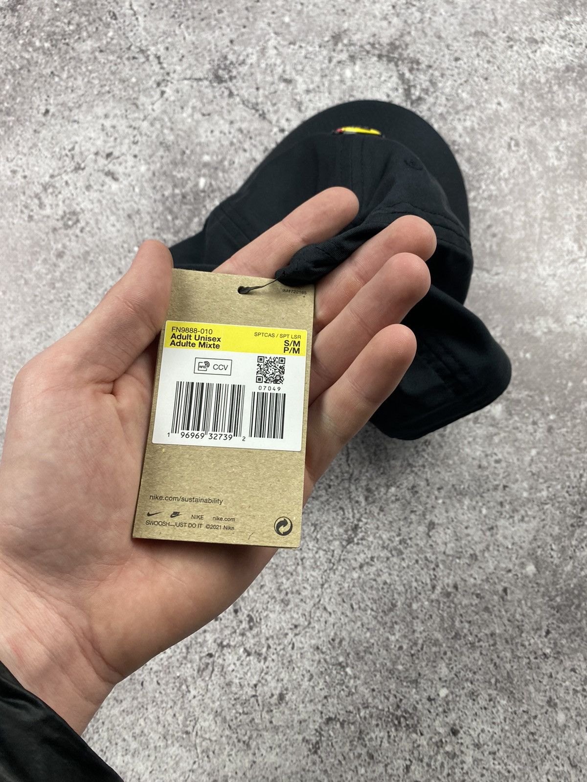 Vintage Nike TN Cap Nike Tn nylon cap Drill cap tn NEW os Size ONE SIZE - 6 Thumbnail