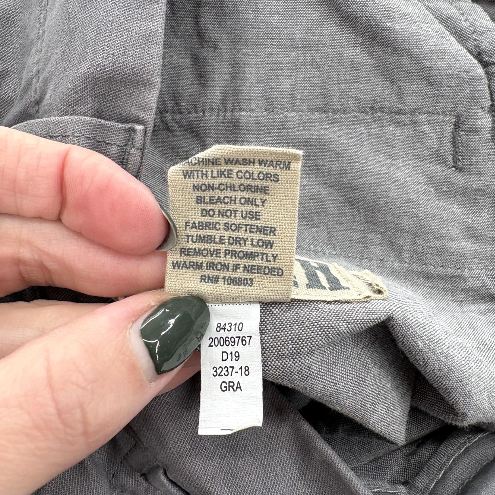 Duluth Trading Company Duluth Trading Co DuluthFlex Ballroom Slim Fit Khaki Pants Mens 40x32 Gray Stretch Workwear Cargo Size US 40 / EU 56 - 6 Thumbnail