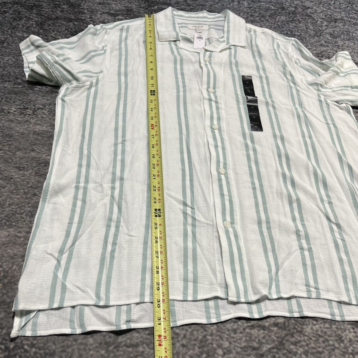 Banana Republic Banana Republic Striped Button Up Shirt Short Sleeve XL NEW Size US XL / EU 56 / 4 - 11 Thumbnail