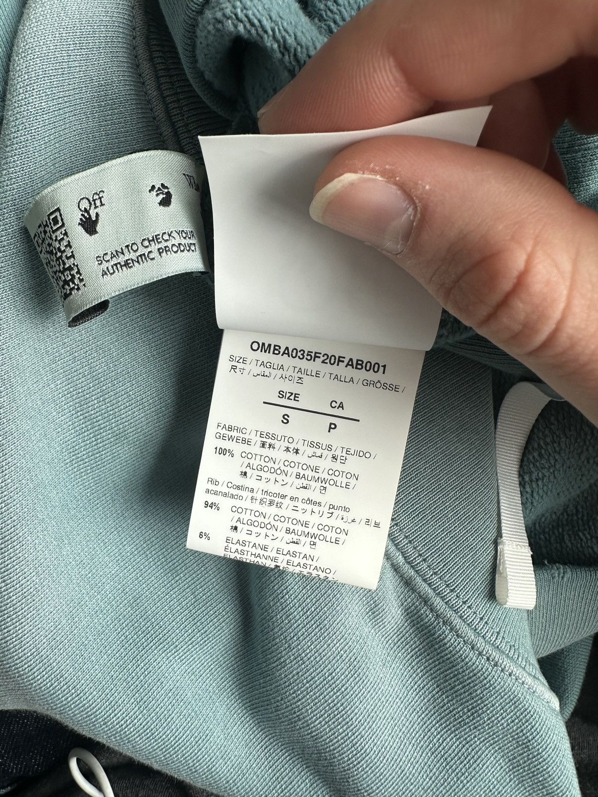 Off-White Off-White Acid Wash Crewneck Size US S / EU 44-46 / 1 - 8 Thumbnail