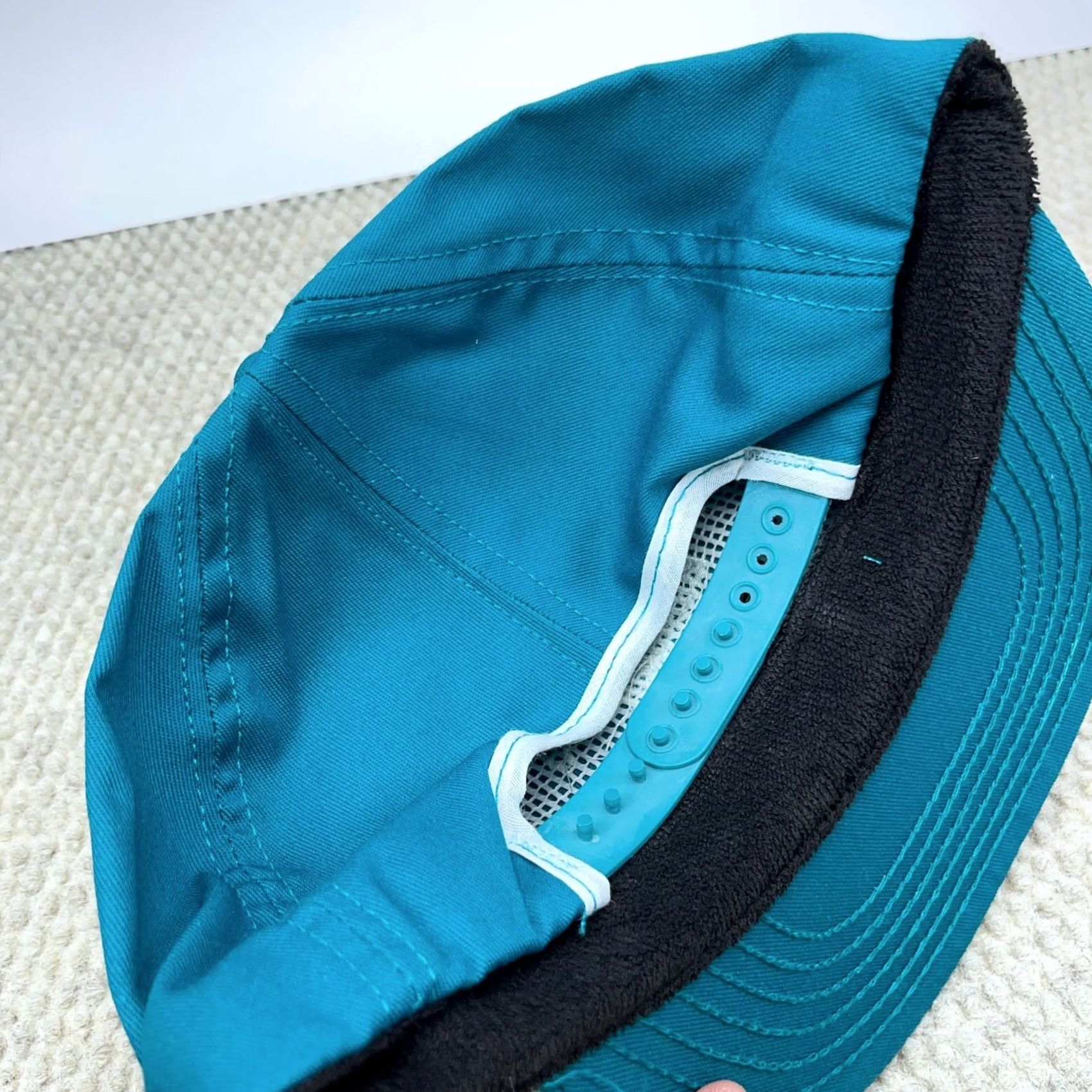 Coal Vintage Consol Trucker Hat Cap Snapback USA Coal Mining 90s Rope Buchanan Teal Size ONE SIZE - 5 Thumbnail
