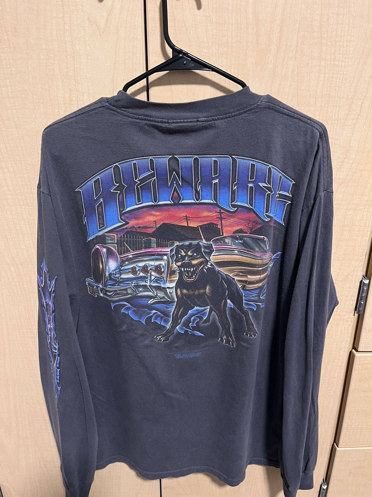 Japanese Brand × Odm × Vintage Vintage 90s ODM Rollin Hard Rottweiler ...