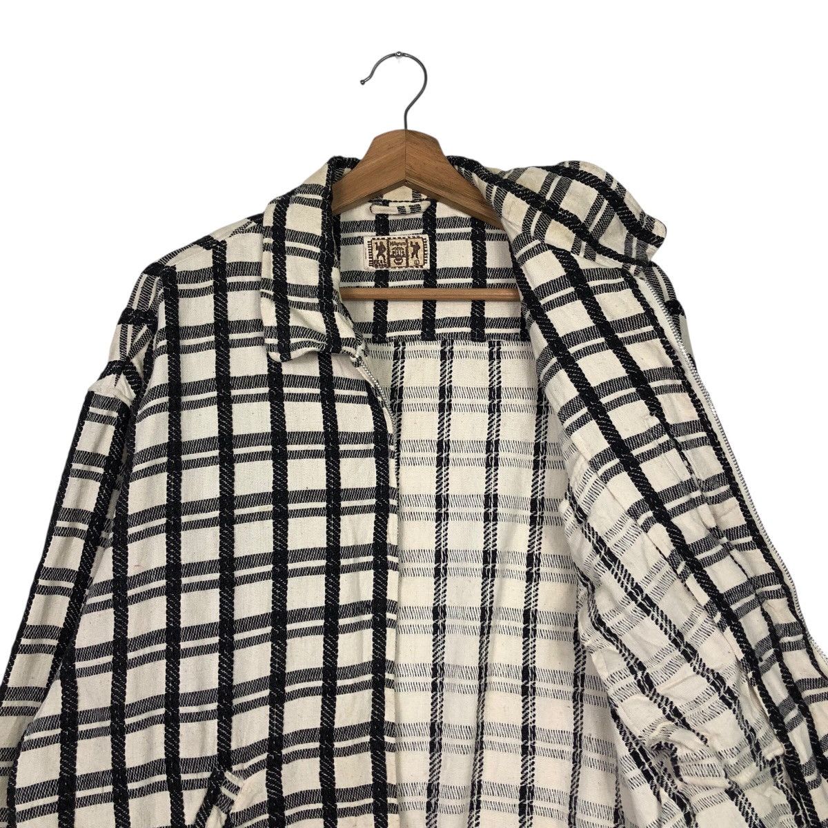 Japanese Brand 📌Vintage Bomber Jacket Tartan Design Milagosta Issey Miyake Size US L / EU 52-54 / 3 - 13 Thumbnail