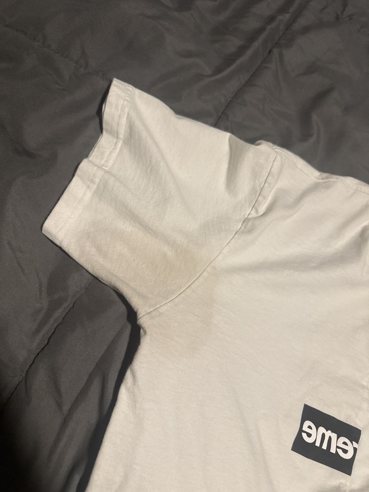 Comme des Garcons SHIRT × Supreme Supreme CDG Split Box Logo Tee Size US S / EU 44-46 / 1 - 6 Thumbnail