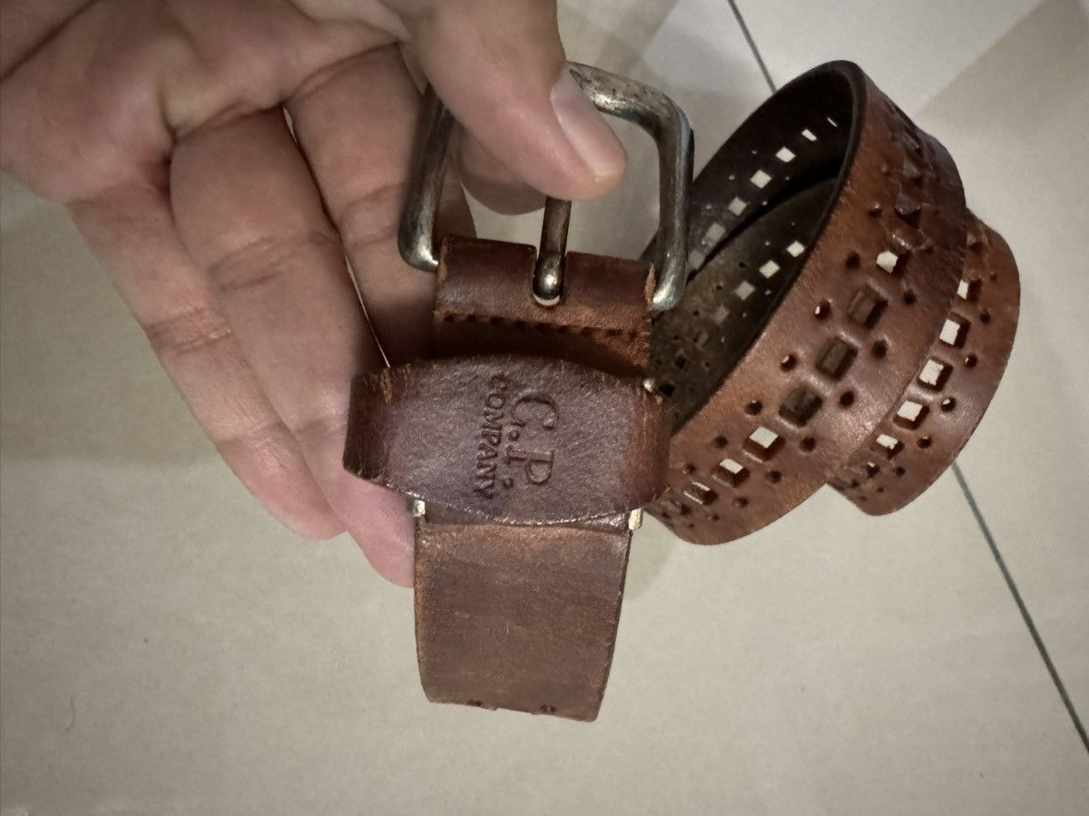 C.P. Company VINTAGE CP COMPANY LEATHER BELT Size ONE SIZE - 2 Thumbnail