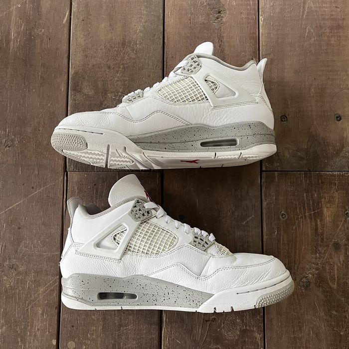footlocker jordan 4 white oreo