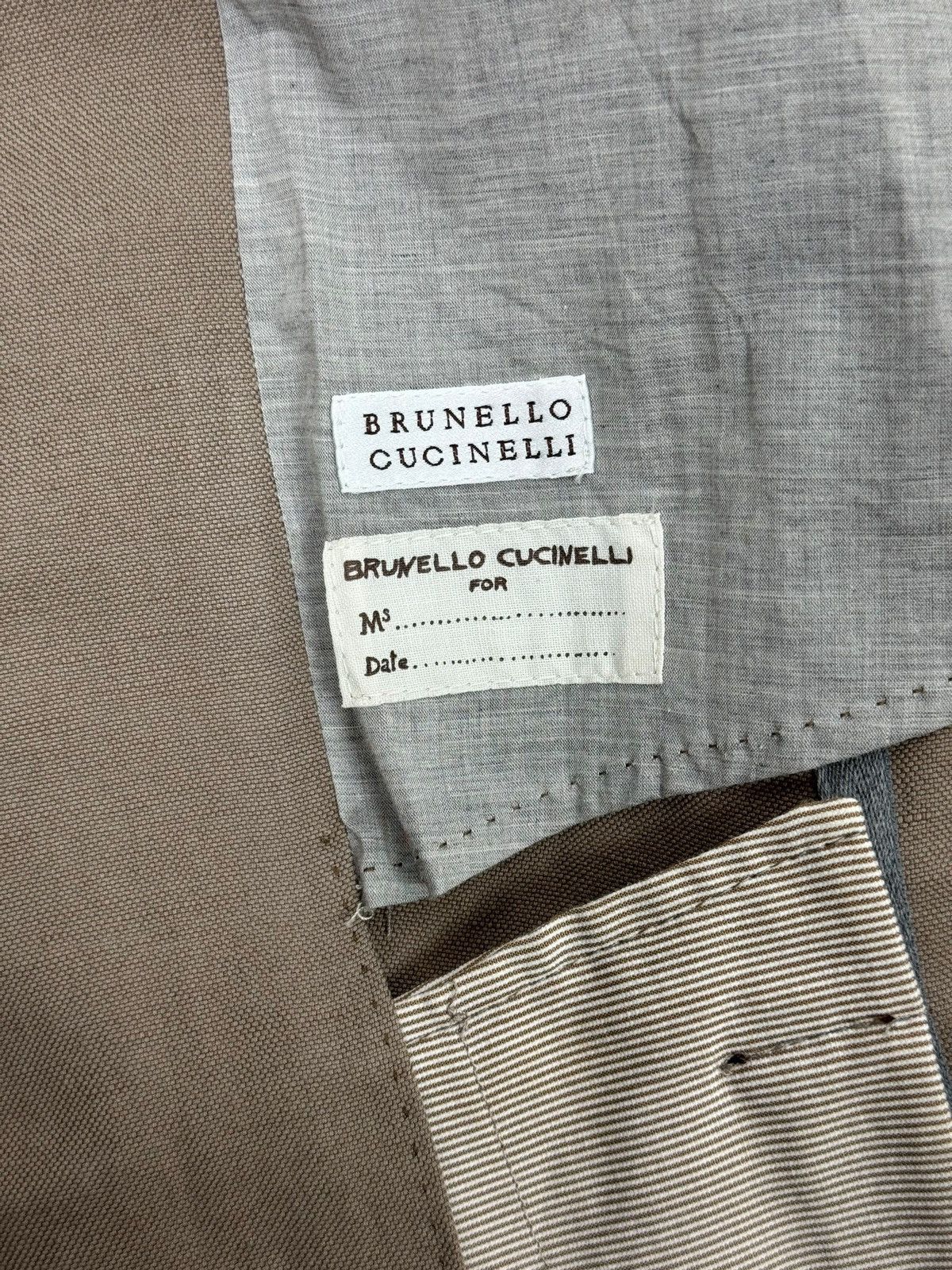 Brunello Cucinelli Brunello Cucinelli Jacket Linen-Cotton 3/4 Sleeve size 44 Size M / US 6-8 / IT 42-44 - 14 Thumbnail