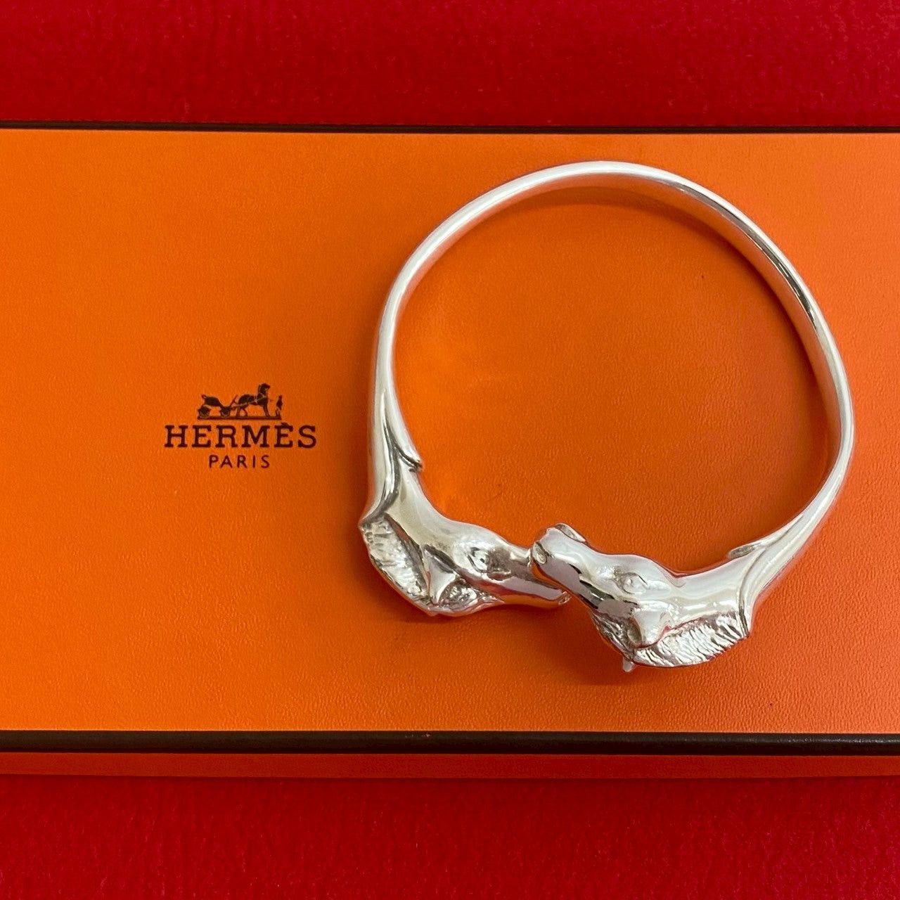 Hermes Hermes Bracelet Silver Metal Size ONE SIZE - 1 Thumbnail