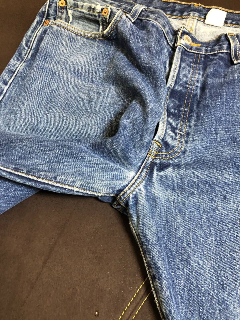 Levi's Levis 501 Jeans Mens Denim Straight Distressed * Size US 36 / EU 52 - 9 Thumbnail