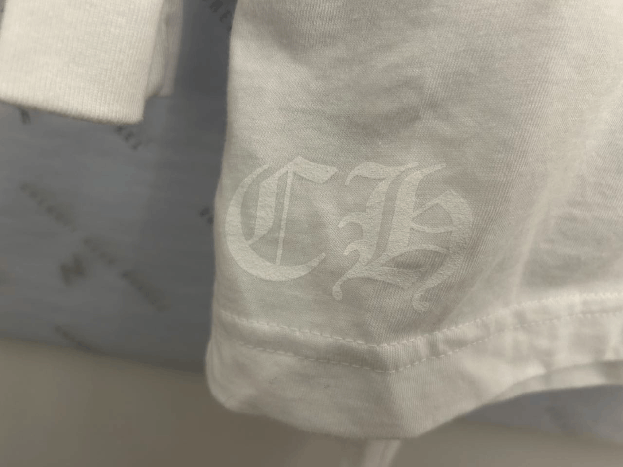 Chrome Hearts Chrome Hearts Rolling Stones Blue Tongue Long Sleeve Shirt Size M / US 6-8 / IT 42-44 - 9 Thumbnail