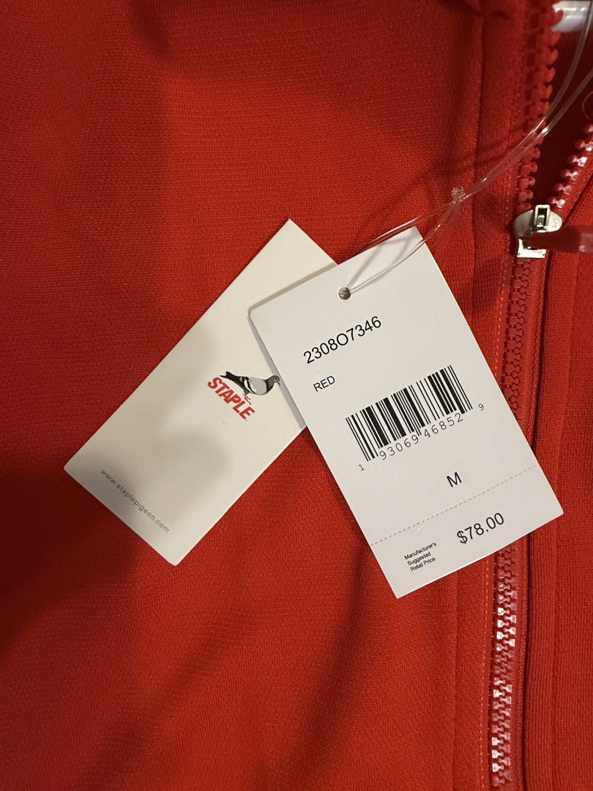 Staple Staple Pigeon Prestige Design Track Jacket Red Size M Size US M / EU 48-50 / 2 - 3 Thumbnail