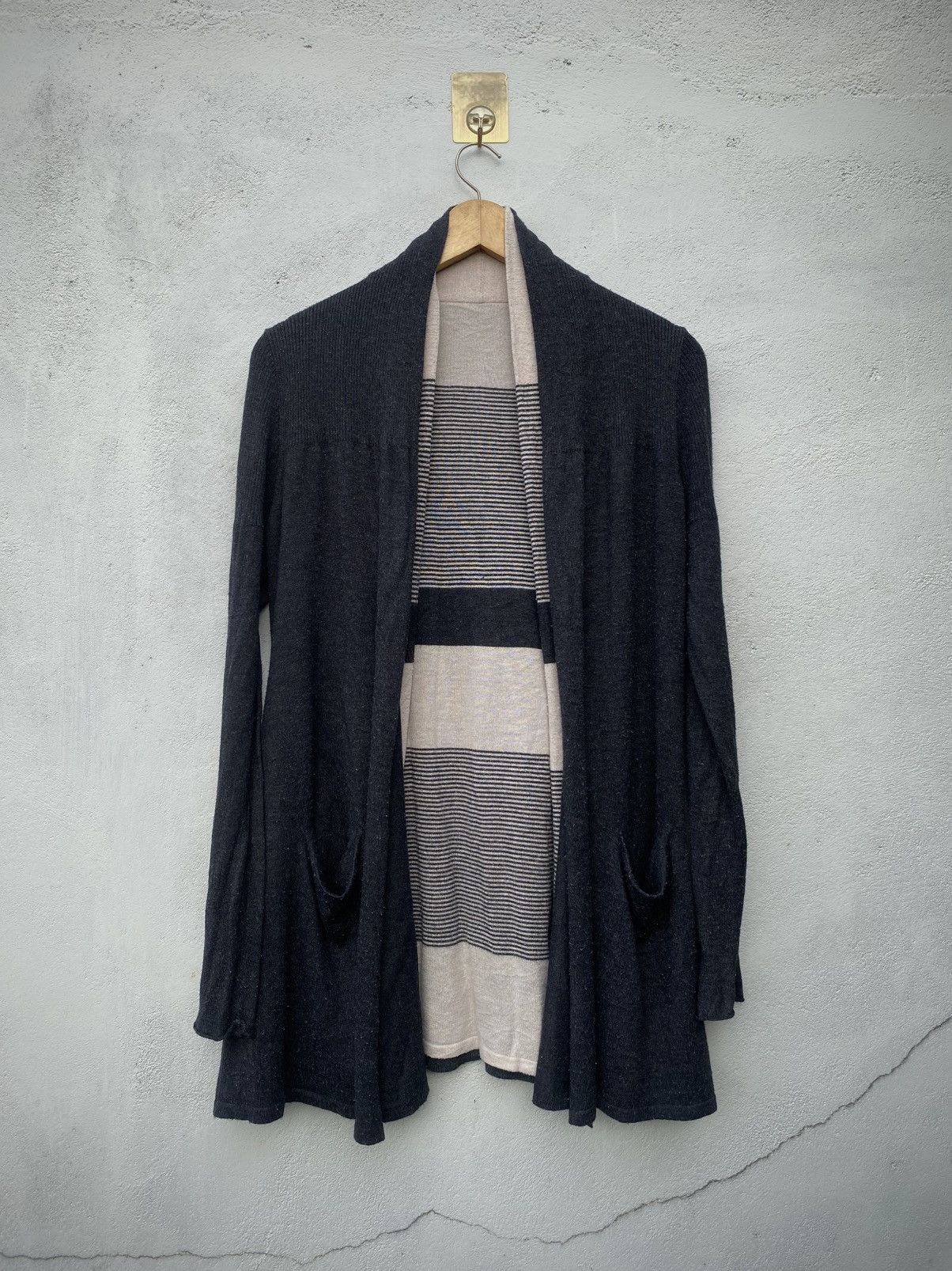 If Six Was Nine JAPANESE BRAND DOUBLE LAYERED CARDIGAN Size US M / EU 48-50 / 2 - 1 Thumbnail