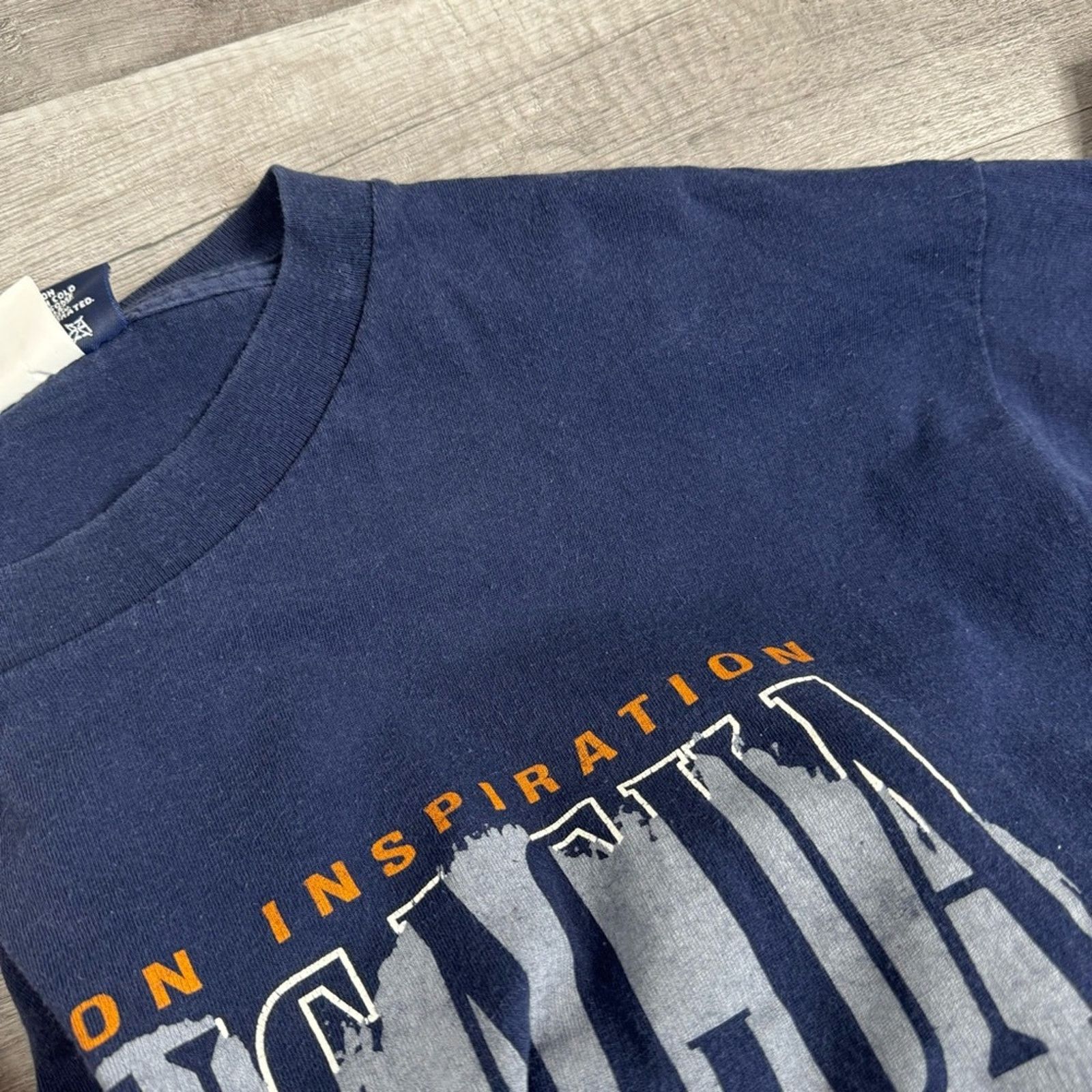 Jansport × Vintage Vintage 90s Jansport Aconcagua Tee Navy Made in USA Size XL Size US XL / EU 56 / 4 - 7 Thumbnail