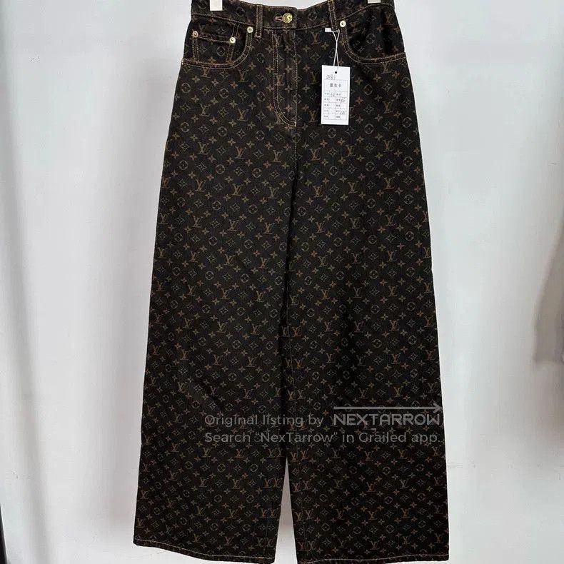 Louis Vuitton Louis Vuitton Monogram Denim Jeans 34. Size US 34 / EU 50 - 1 Thumbnail
