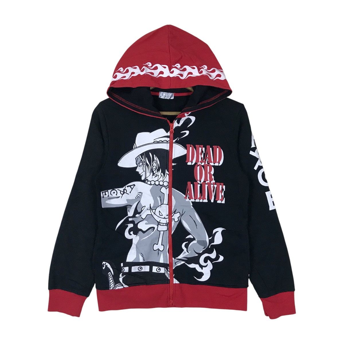 One Piece Vintage Japanese Animation One Piece Full Zipper Hoodie Size US S / EU 44-46 / 1 - 1 Thumbnail