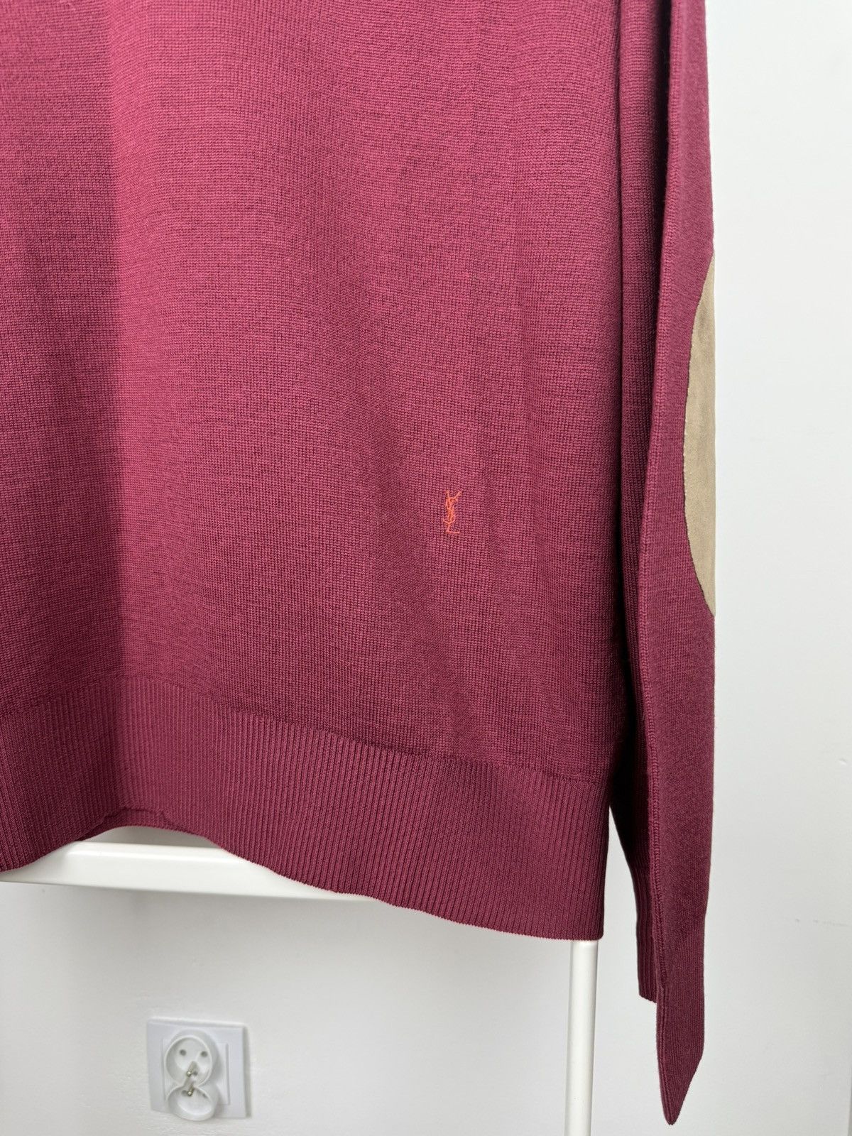 Vintage × Yves Saint Laurent 90s YSL Yves Saint Laurent Knit Sweater Vintage Size US L / EU 52-54 / 3 - 2 Thumbnail