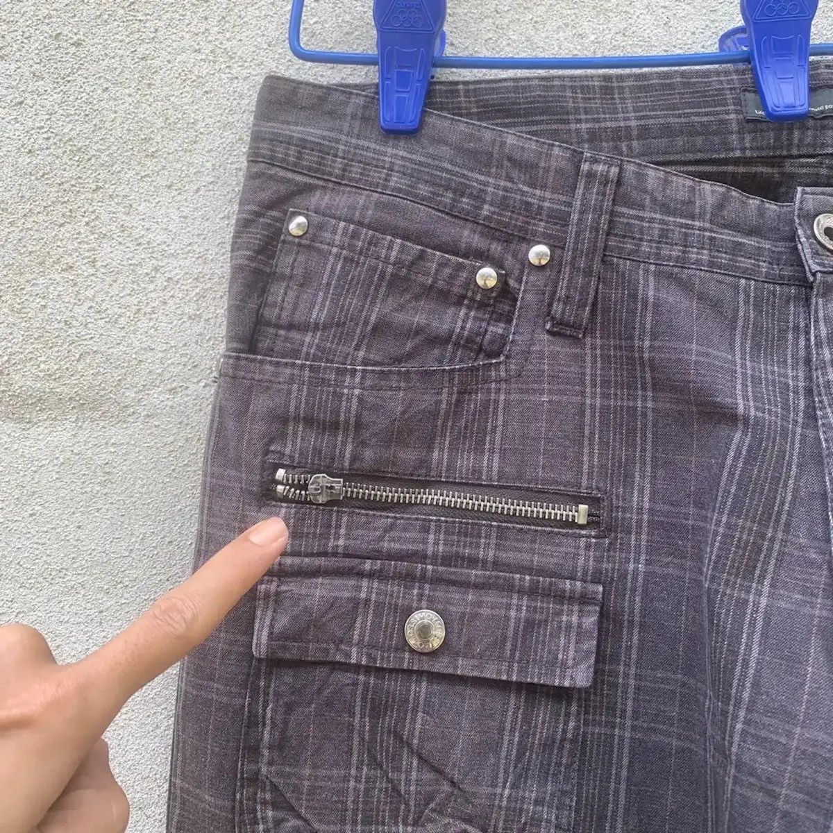 Japanese Brand STEALS ‼️JAPANESE BRAND MOSSIMO CARGO NOVA CHECK MULTIPOCKET Size US 32 / EU 48 - 10 Thumbnail