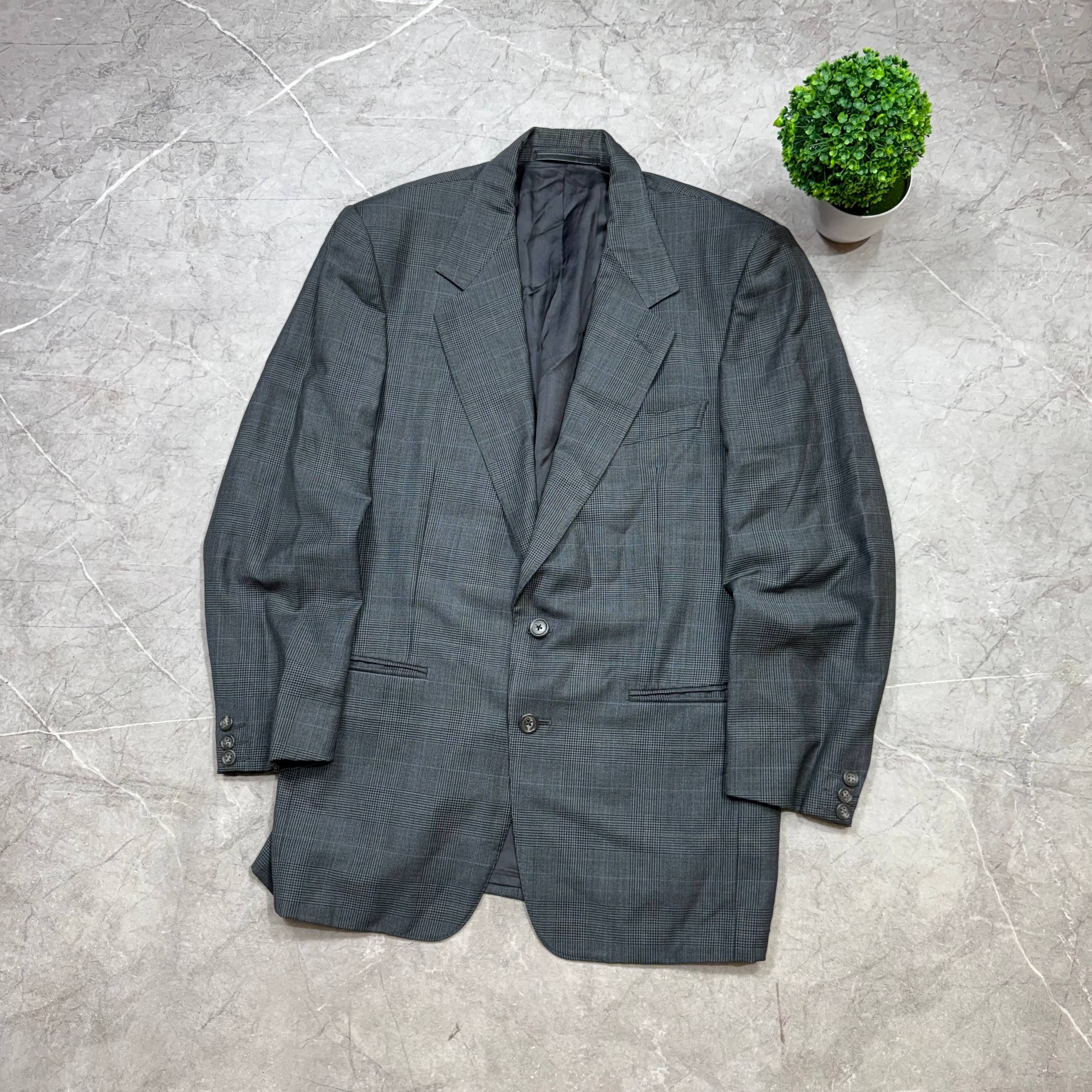 Ermenegildo Zegna Ermenegildo Zegna Vintage Navy Wool/Silk Blazer Jacket Mens Size US M / EU 48-50 / 2 - 6 Thumbnail