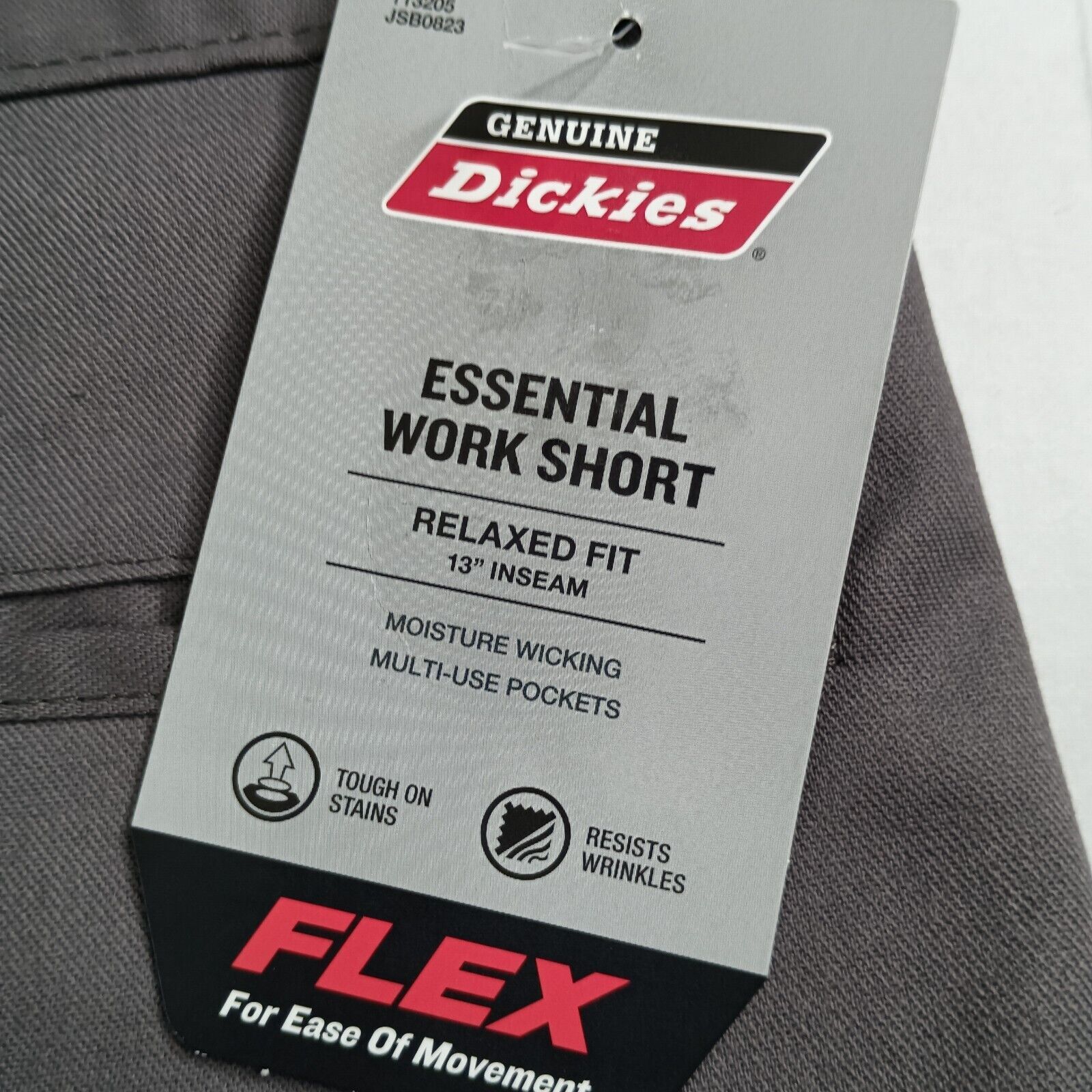 Dickies Dickies Shorts Men's 44 Flex Relaxed Fit 13” Inseam Gray Size US 44 / EU 60 - 4 Thumbnail