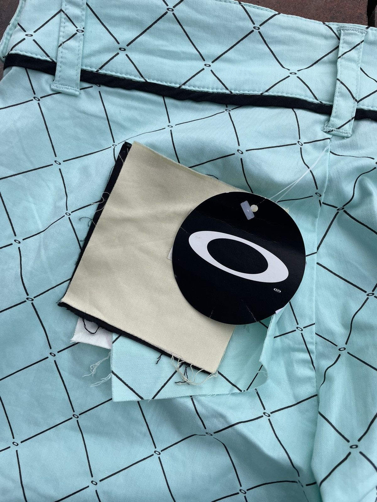 Oakley × Vintage Vintage Oakley Y2K Monogram Sample Wide Leg Pants Size 30" / US 8 / IT 44 - 7 Thumbnail