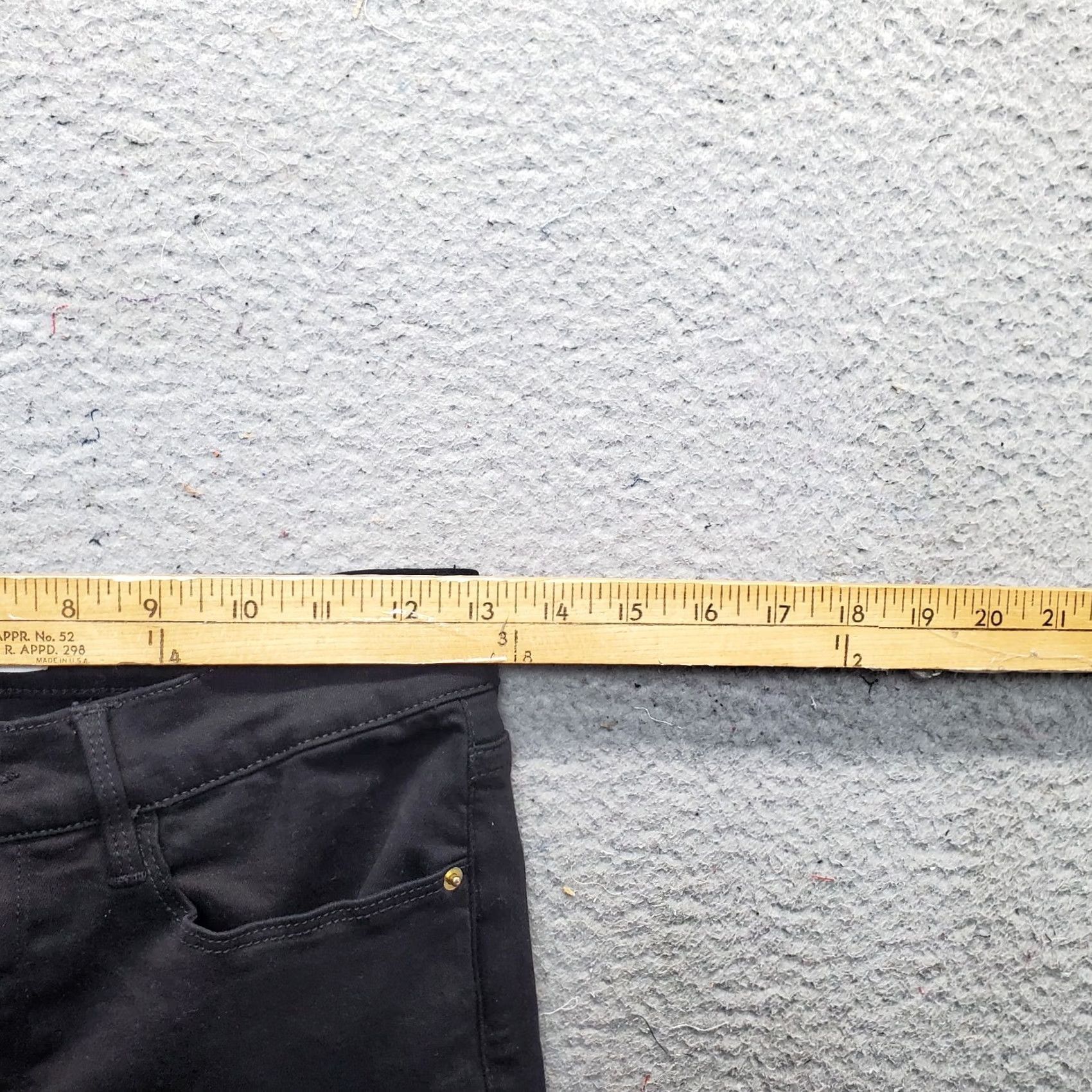 Frame FRAME Le Skinny de Jeanne Crop Jeans Womens 28 Black Denim Stretch Streetwear Size 28" / US 6 / IT 42 - 6 Thumbnail