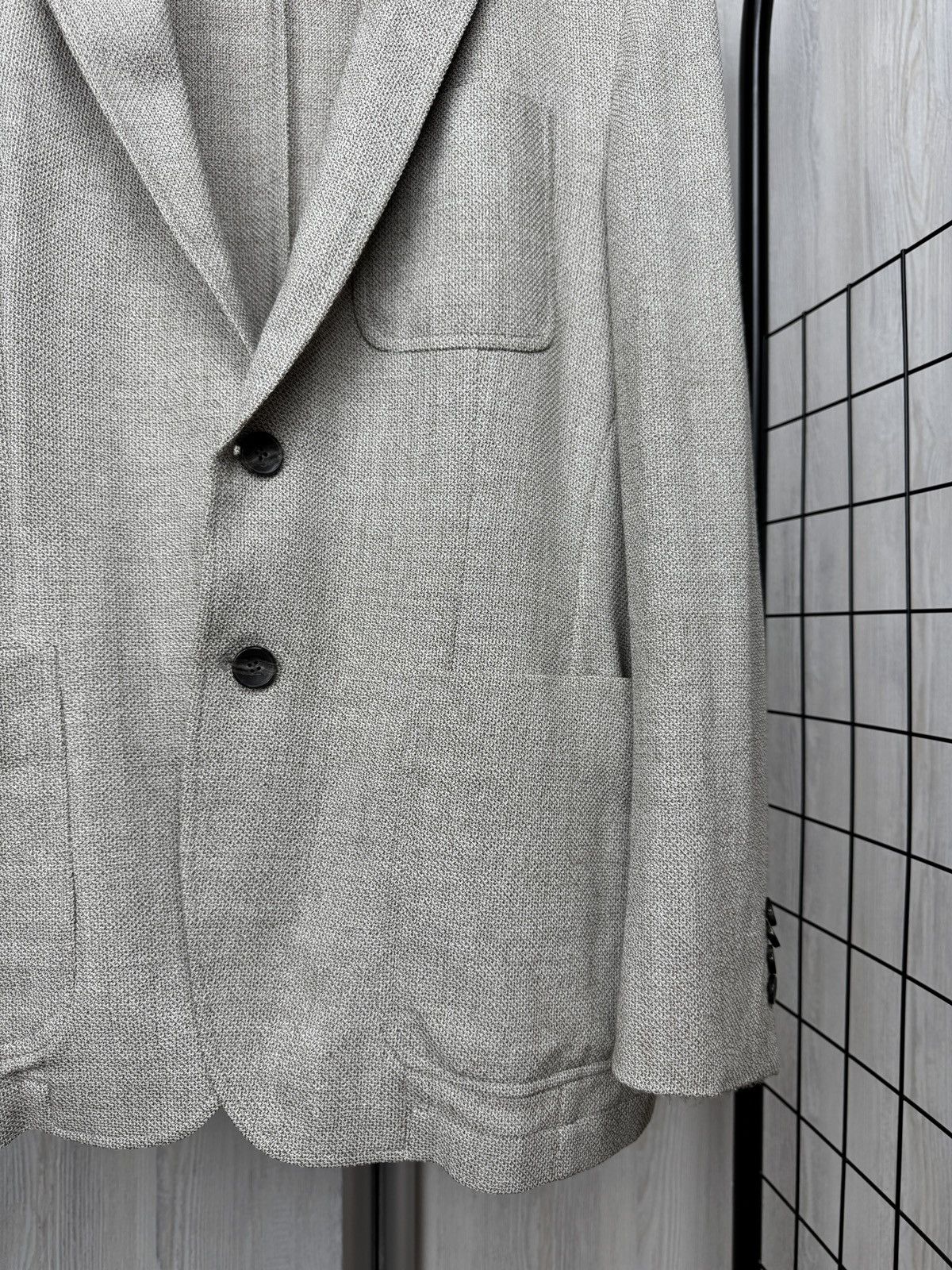 Officina36 Strellson x Officina by Marlane wool blend unlined blazer Size 36R - 4 Thumbnail