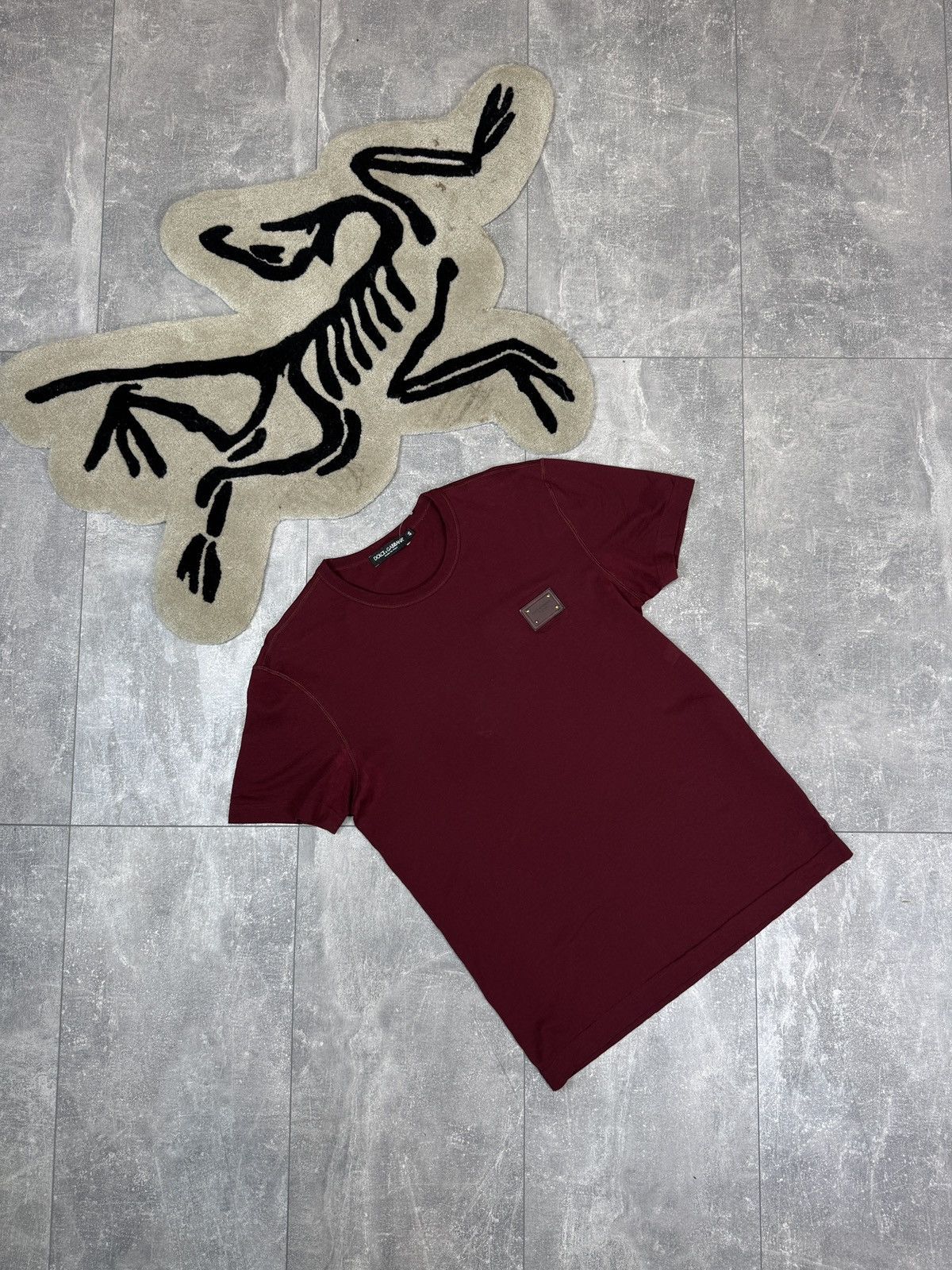 Dolce & Gabbana Mens Vintage Dolce & Gabbana T-shirt luxury metal logo Size US S / EU 44-46 / 1 - 1 Thumbnail