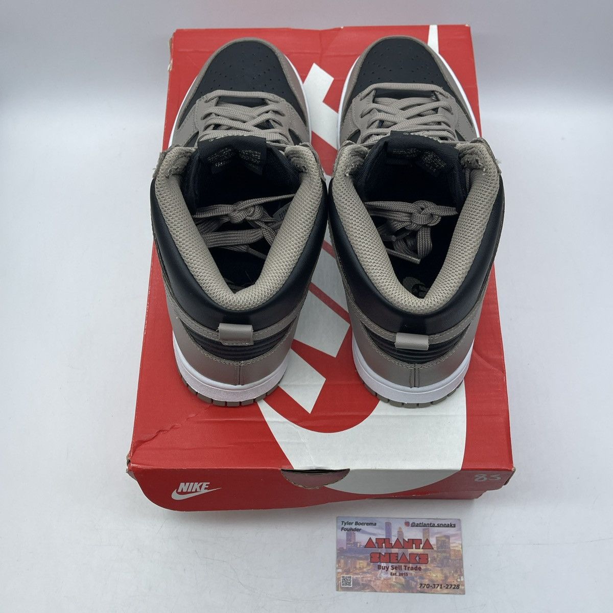 Jordan Brand Wmns dunk high moon fossil Size US 8.5 / IT 38.5 - 6 Thumbnail