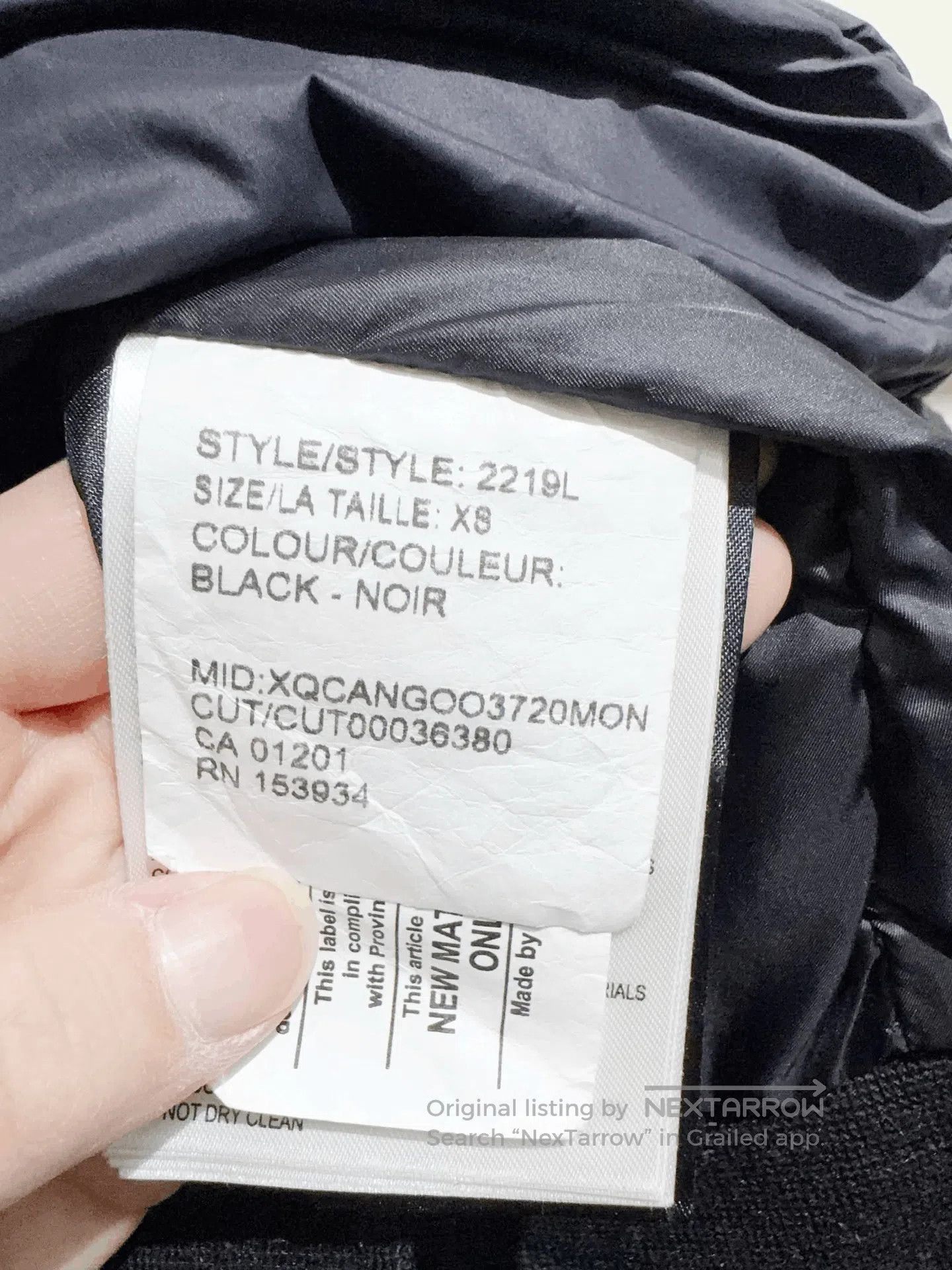 Canada Goose Canada Goose Dark Blue Down Jacket. Size XS / US 0-2 / IT 36-38 - 4 Thumbnail