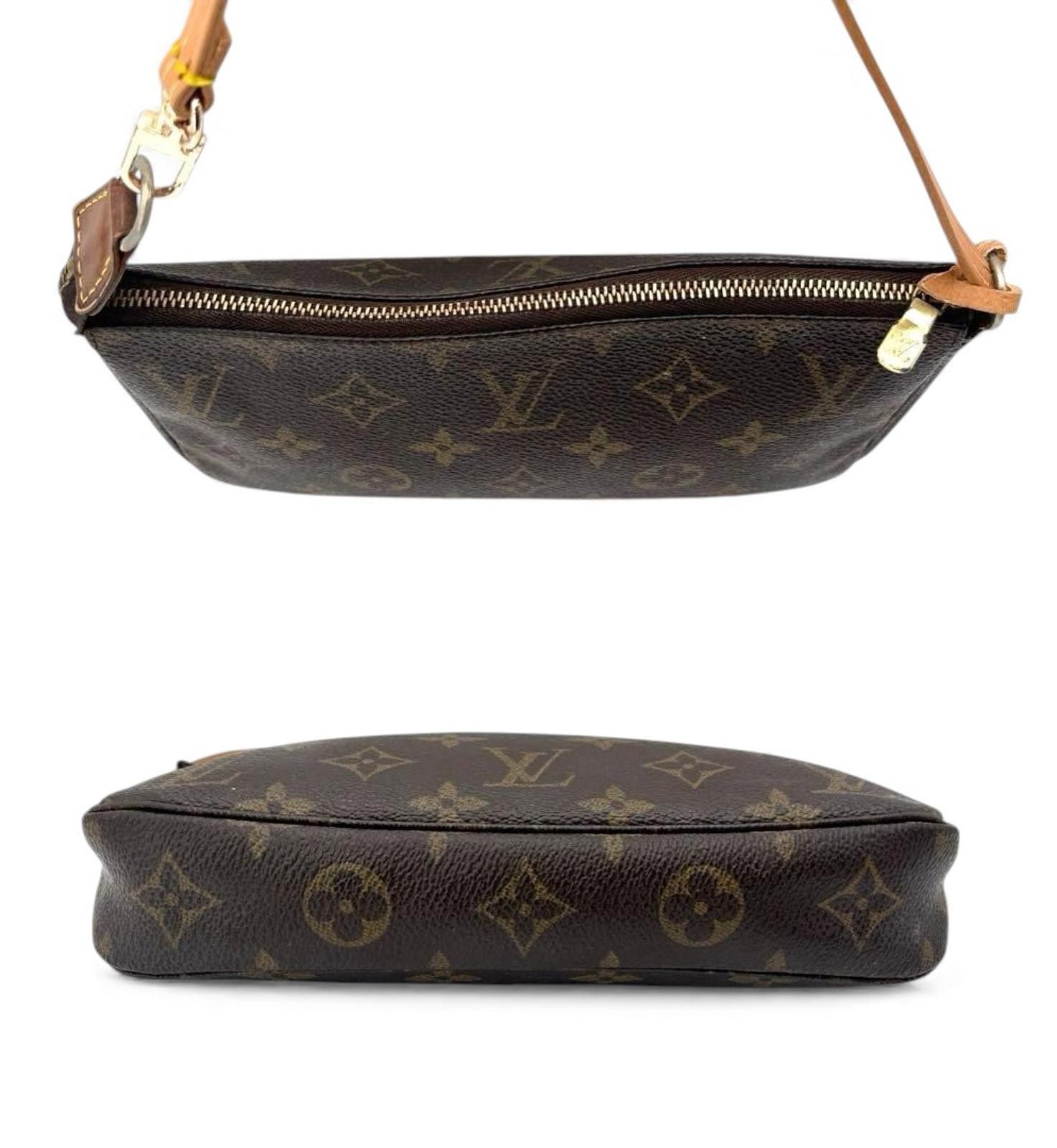 Louis Vuitton Louis Vuitton - Monogram Canvas Shoulder Bag Size ONE SIZE - 6 Thumbnail