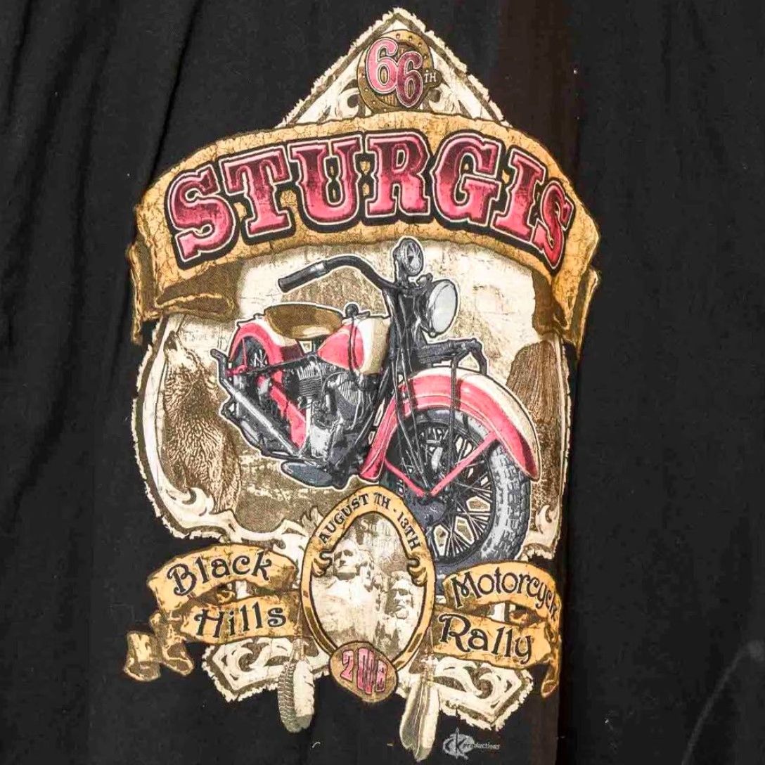 Vintage VINTAGE Motorcycle Biker Hog Shirt 2006 Sturgis Bike Week Cutoff 2XL XXL Black 2XL Big & Tall Mens Shirt Harley Davidson? Size US XXL / EU 58 / 5 - 3 Thumbnail