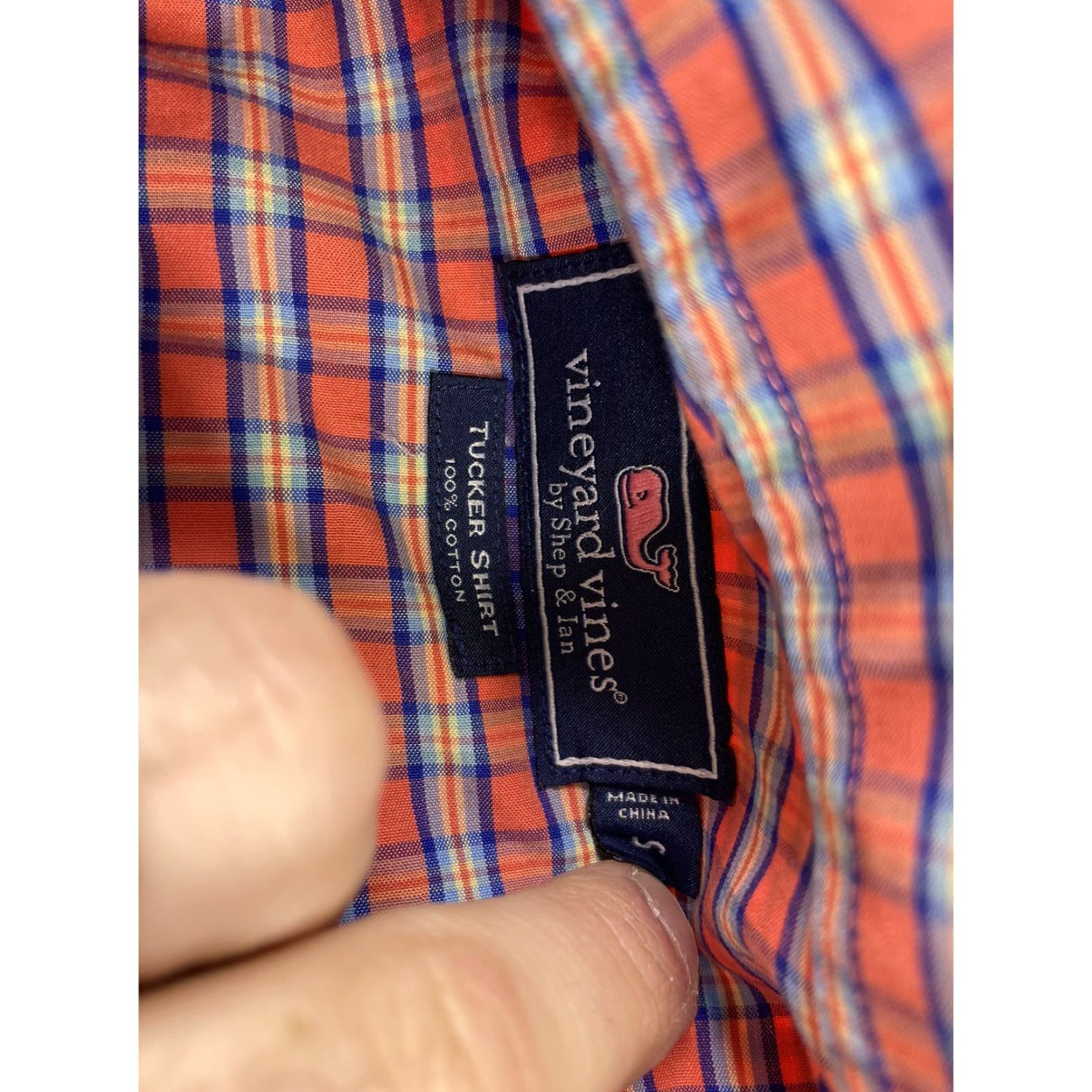 Vineyard Vines VINEYARD VINES Tucker Shirt Plaid Button Down Long Sleeve Mens Size Small Size US S / EU 44-46 / 1 - 3 Thumbnail