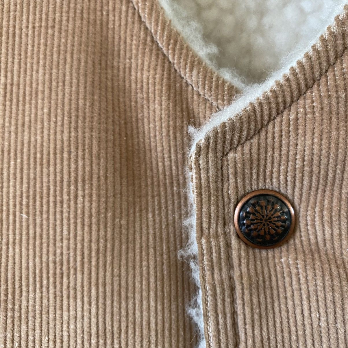 Vintage Vintage Lakeland Sportswear Corduroy Sherpa Vest Western 80s Size US M / EU 48-50 / 2 - 4 Thumbnail