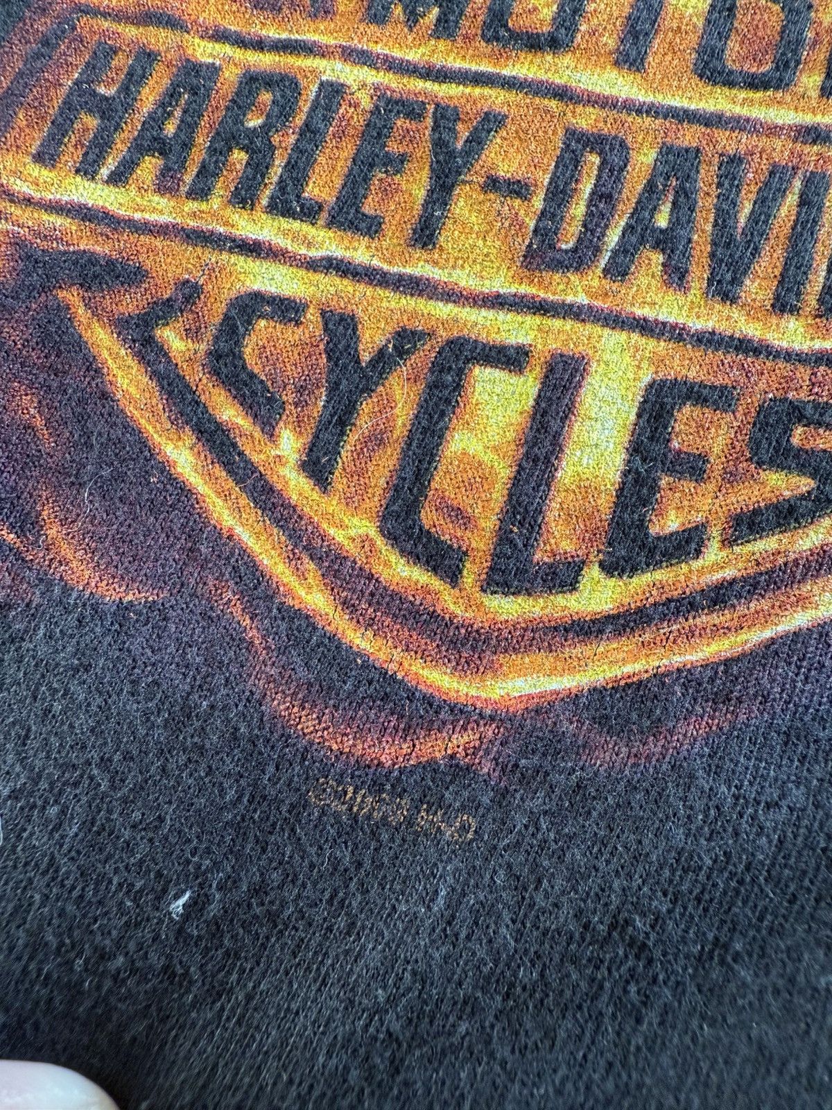 Harley Davidson Vintage Flame Harley Davidson Tshirt Size US XL / EU 56 / 4 - 2 Thumbnail